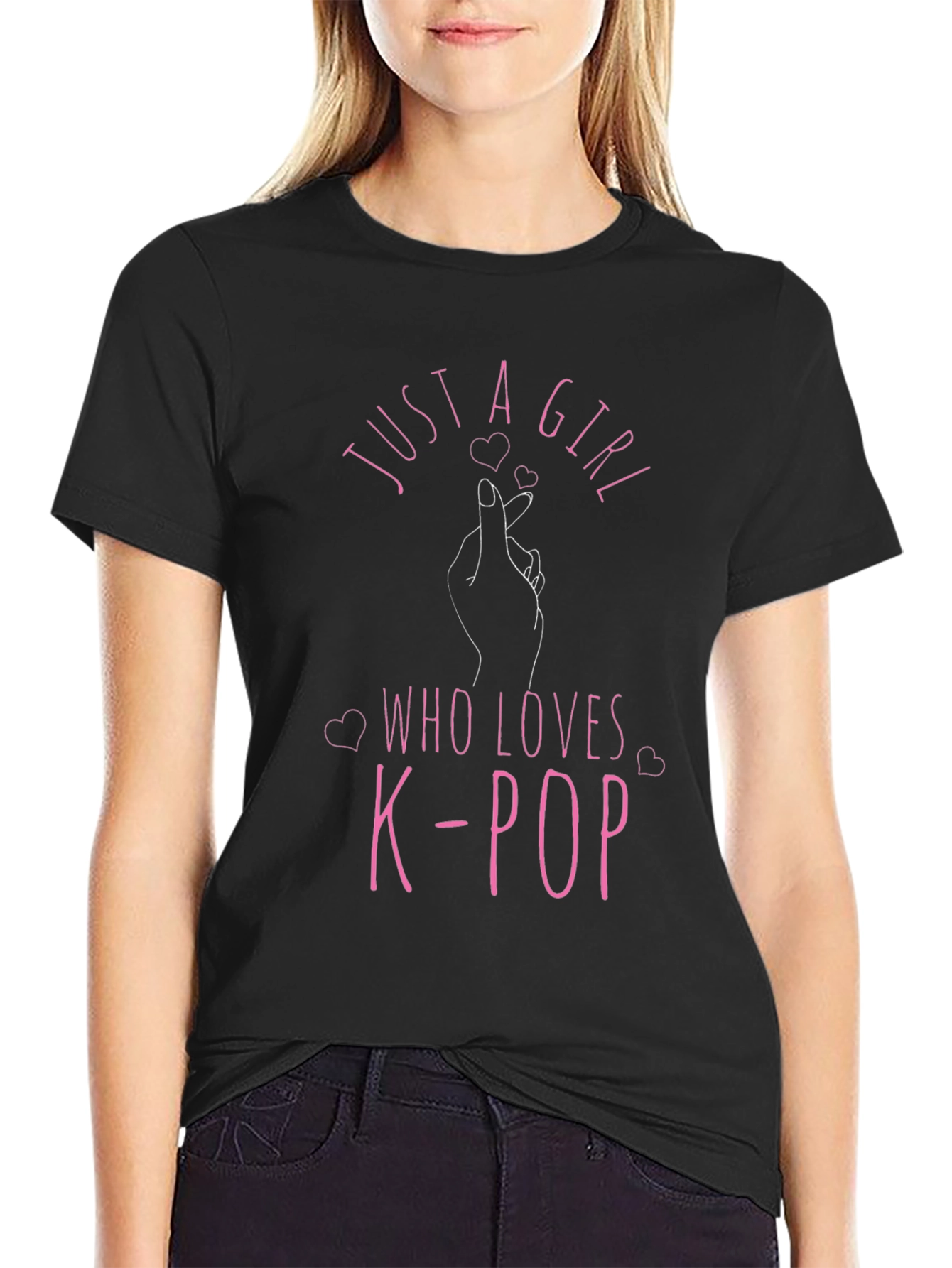 Just a Girl Who Loves K-Pop T-Shirt