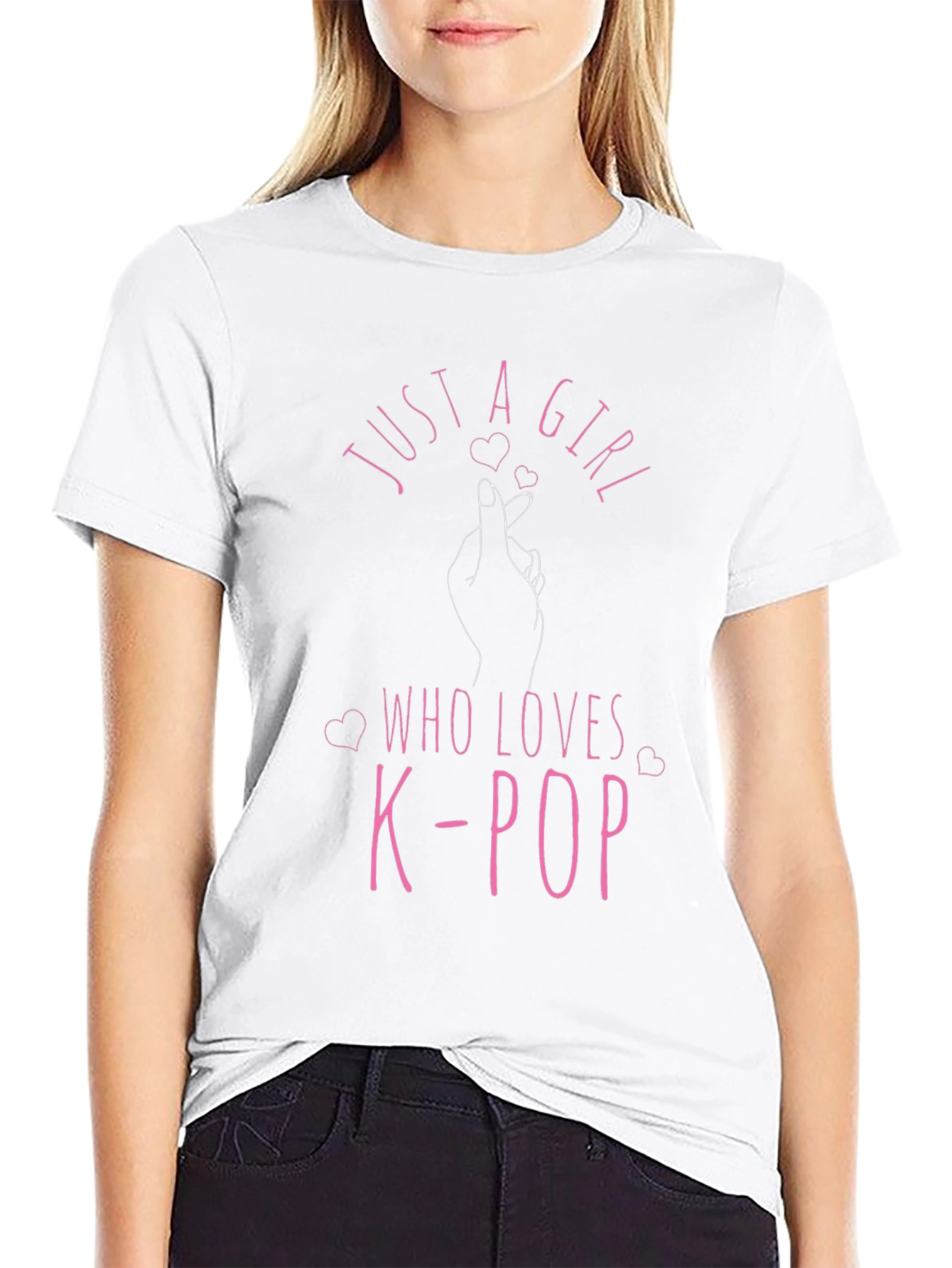 Just a Girl Who Loves K-Pop T-Shirt
