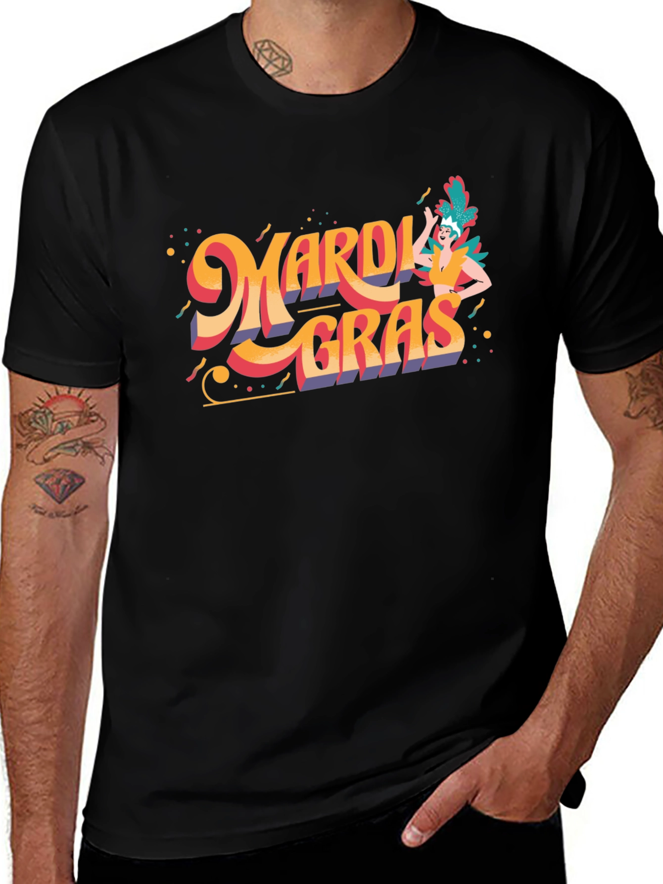 Mardi Gras Graphic Tee