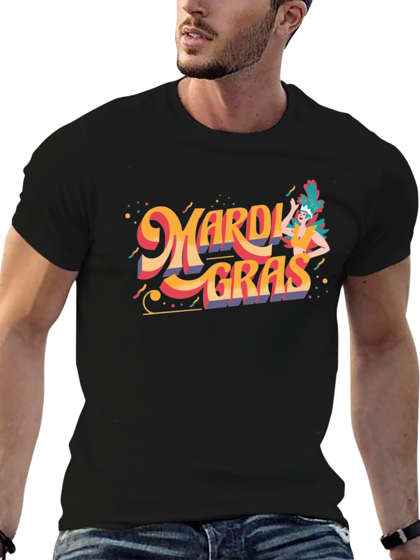 Mardi Gras Graphic Tee
