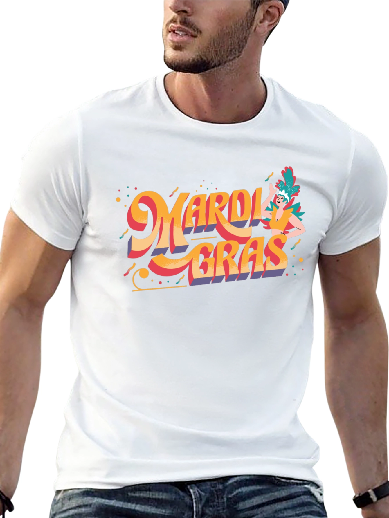 Mardi Gras Graphic Tee