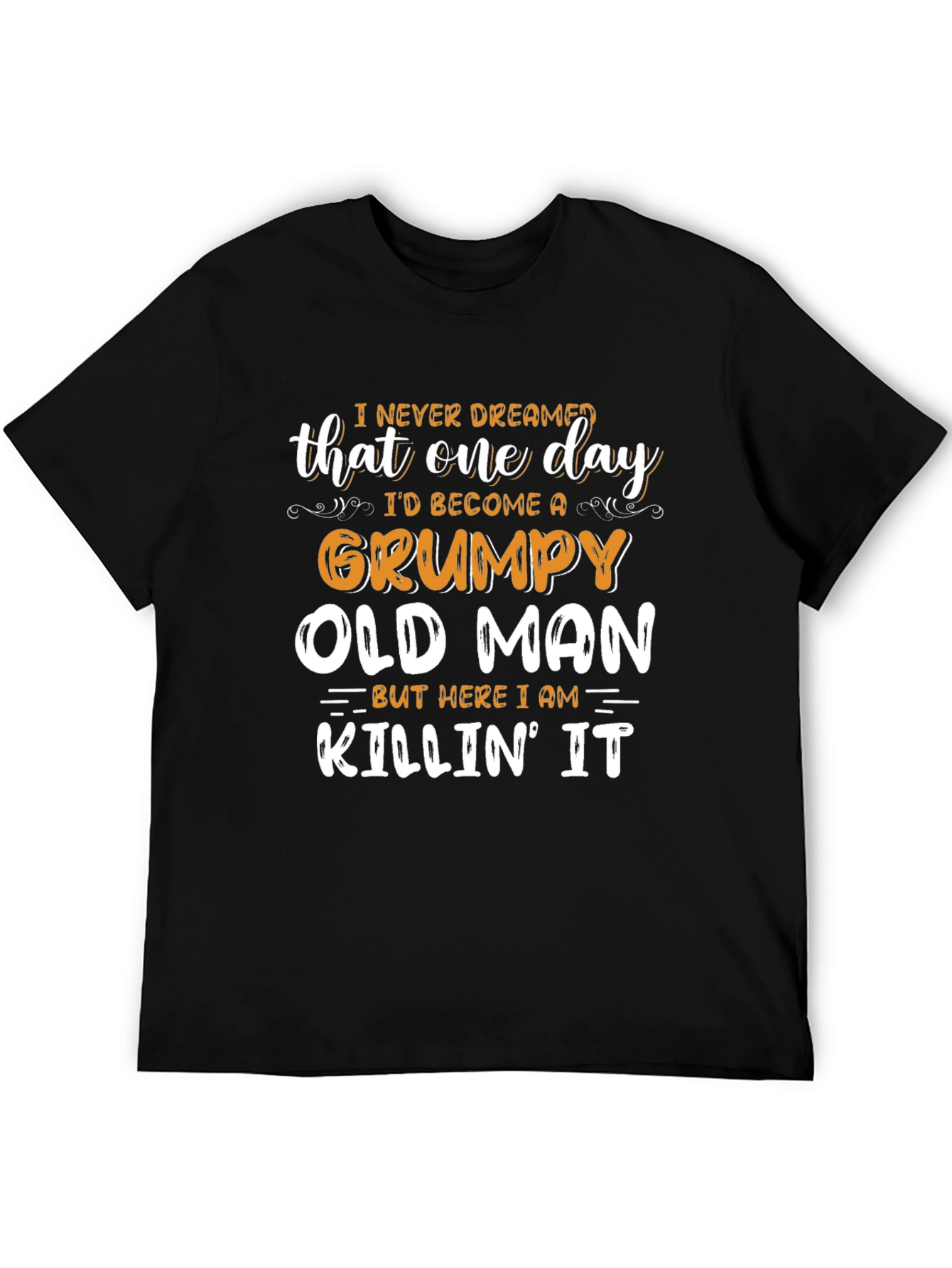 Grumpy Old Man Graphic Tee - Killin It