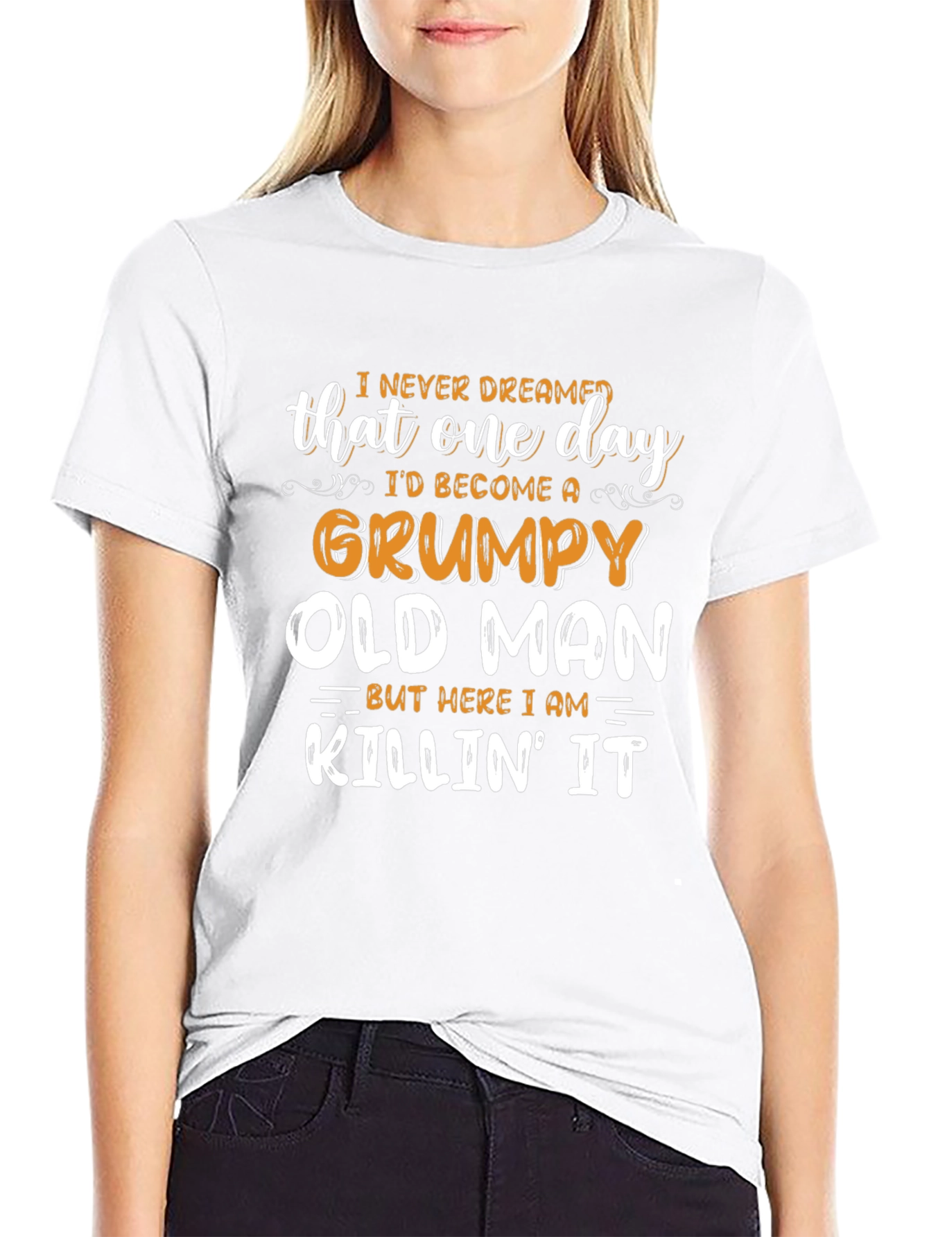 Grumpy Old Man Graphic Tee - Killin It
