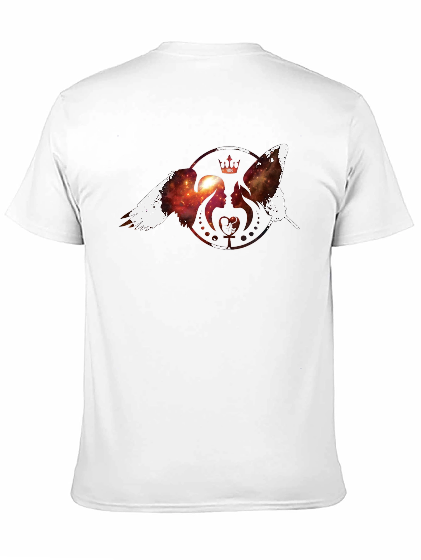 Cosmic Royalty Black T-Shirt - Unique Design