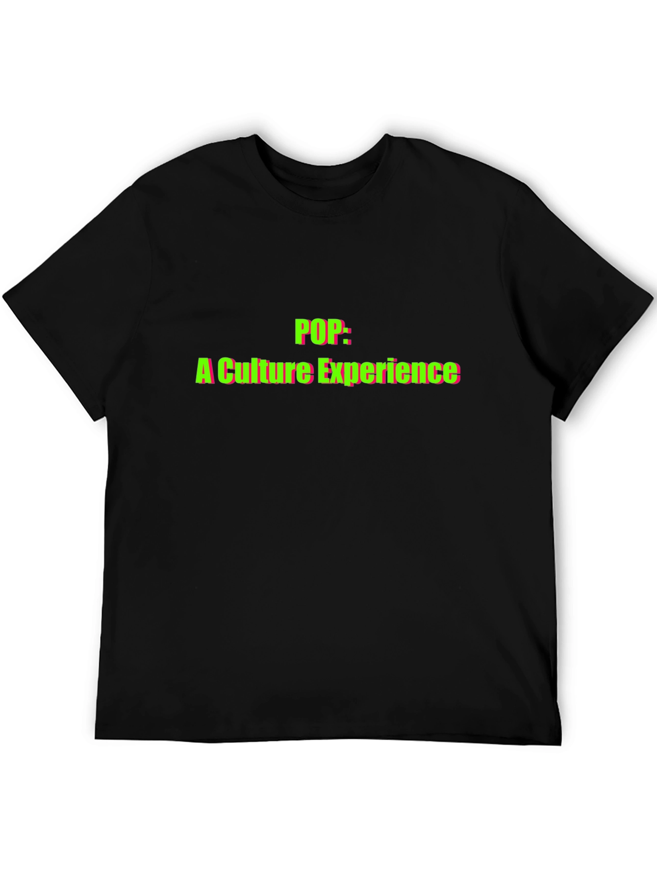 Pop Culture Experience Tee - Black