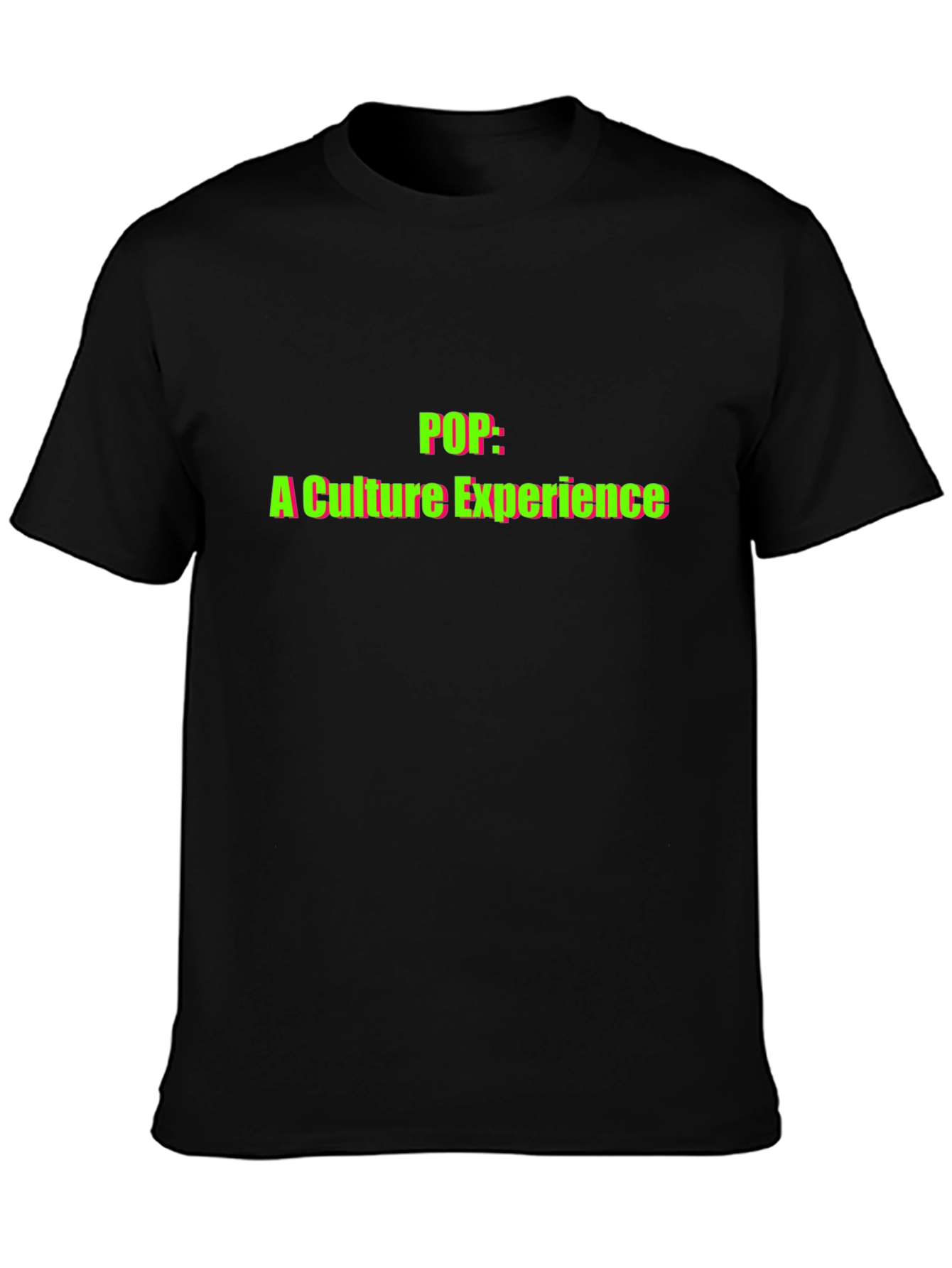 Pop Culture Experience Tee - Black