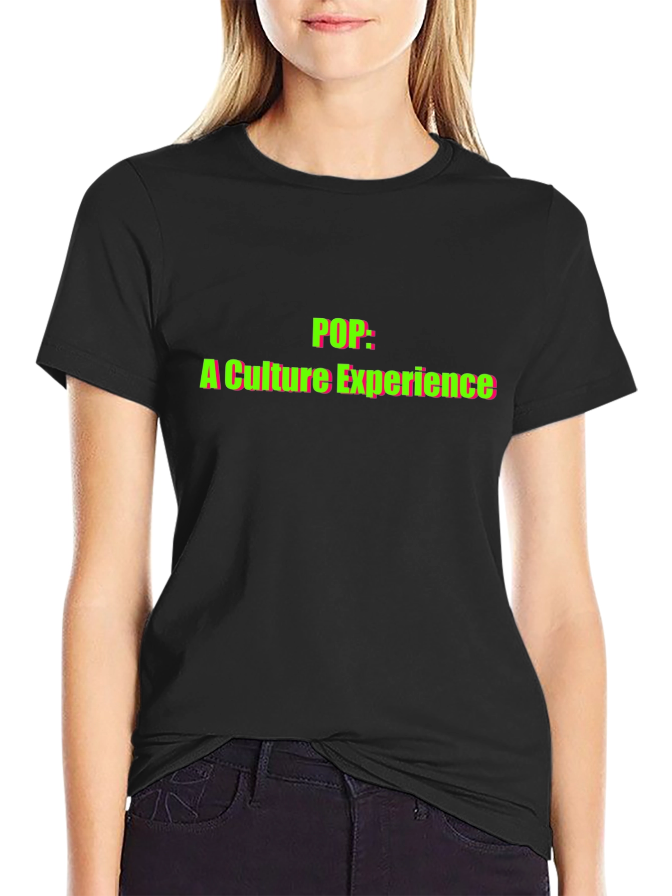 Pop Culture Experience Tee - Black