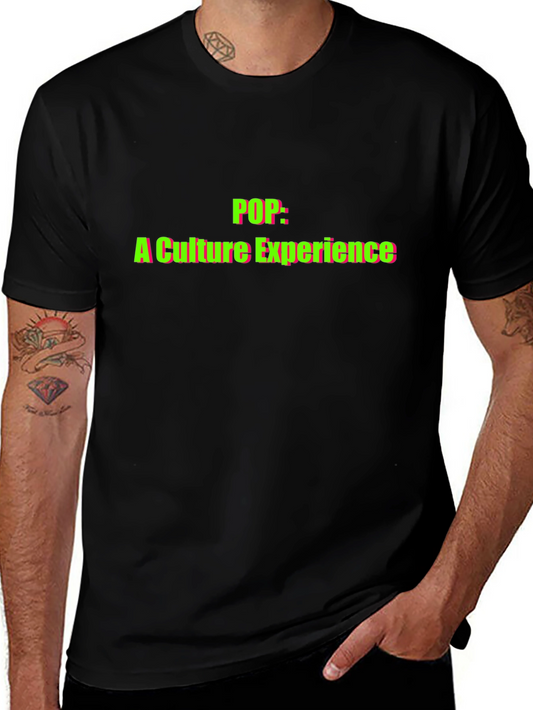 Pop Culture Experience Tee - Black