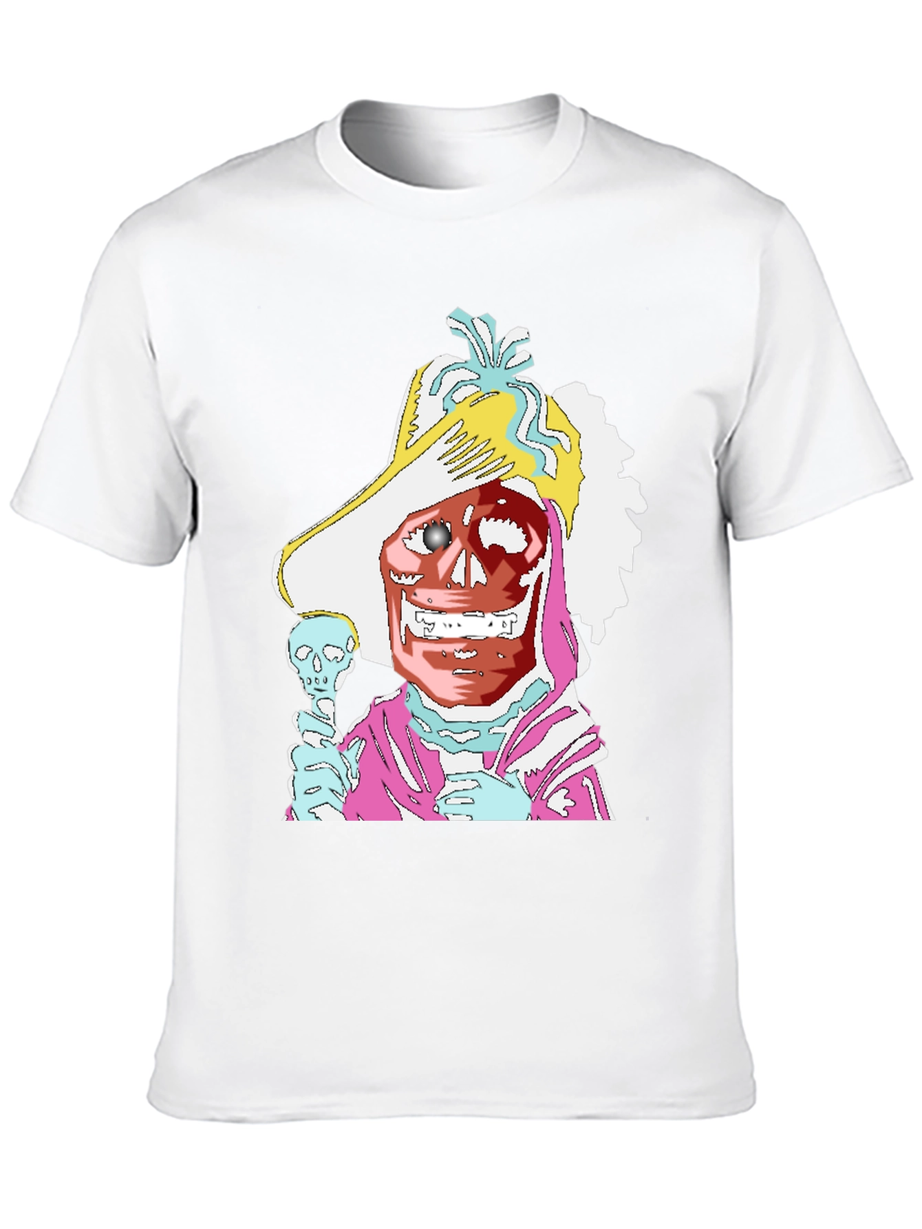 Skeleton Pirate Captain T-Shirt