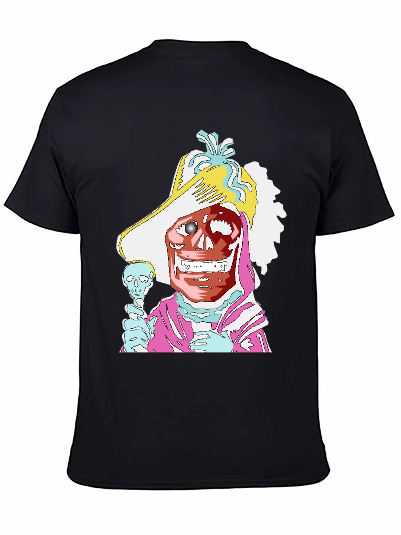 Skeleton Pirate Captain T-Shirt