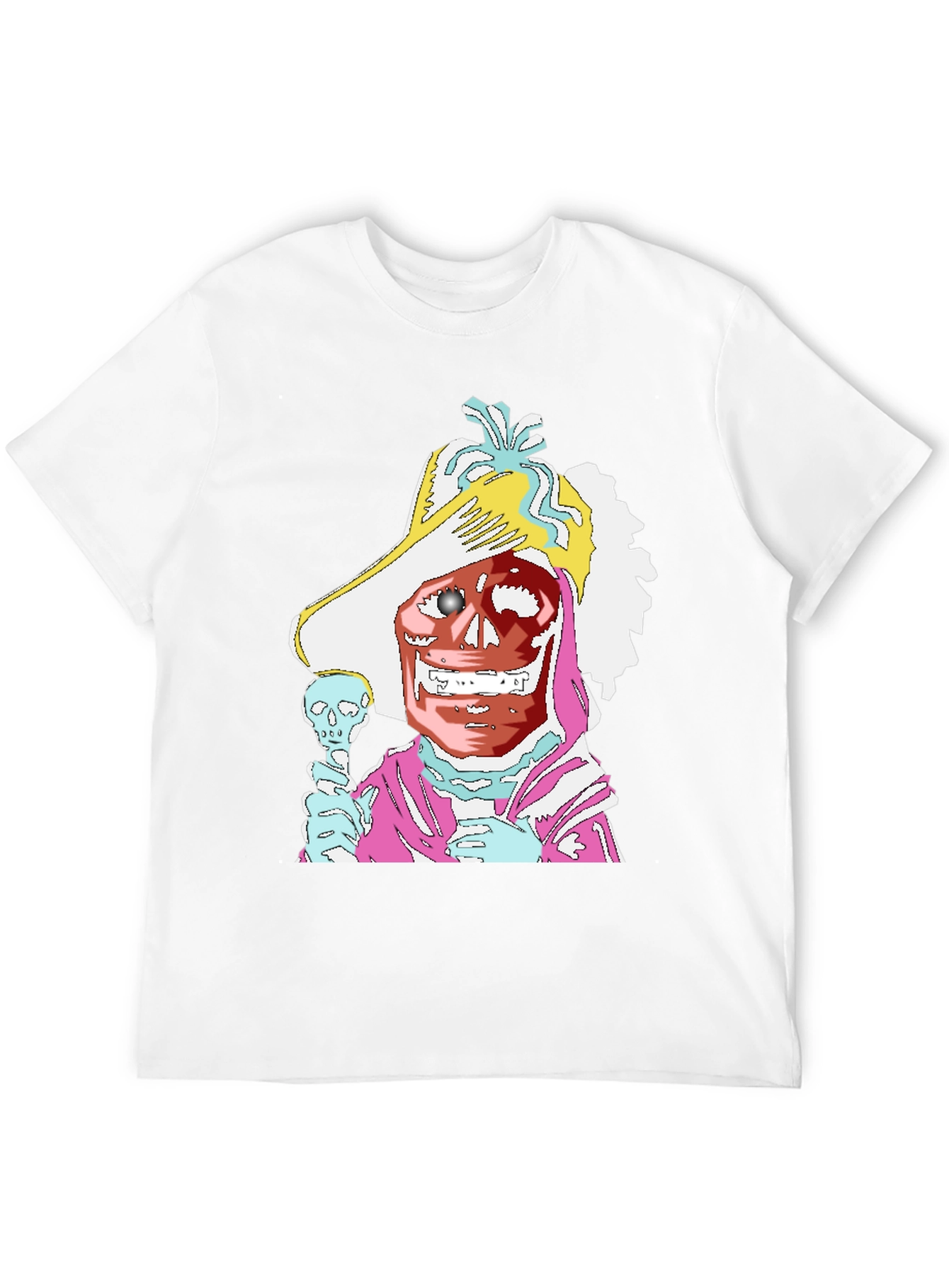 Skeleton Pirate Captain T-Shirt