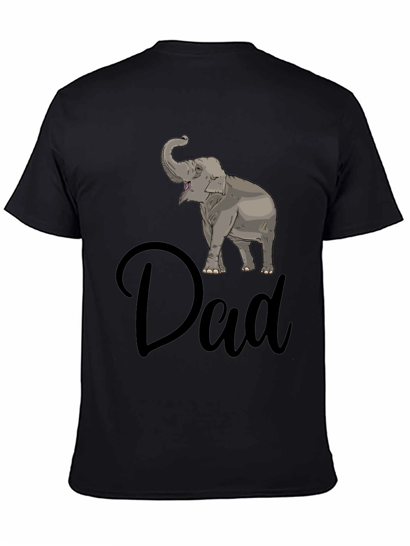 Elephant Dad Graphic T-Shirt