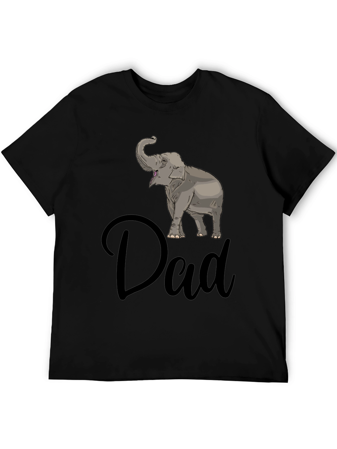 Elephant Dad Graphic T-Shirt