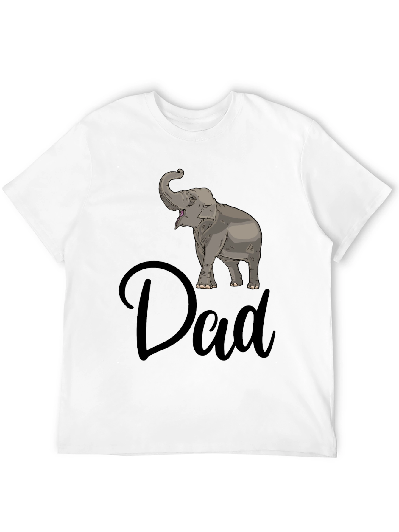 Elephant Dad Graphic T-Shirt