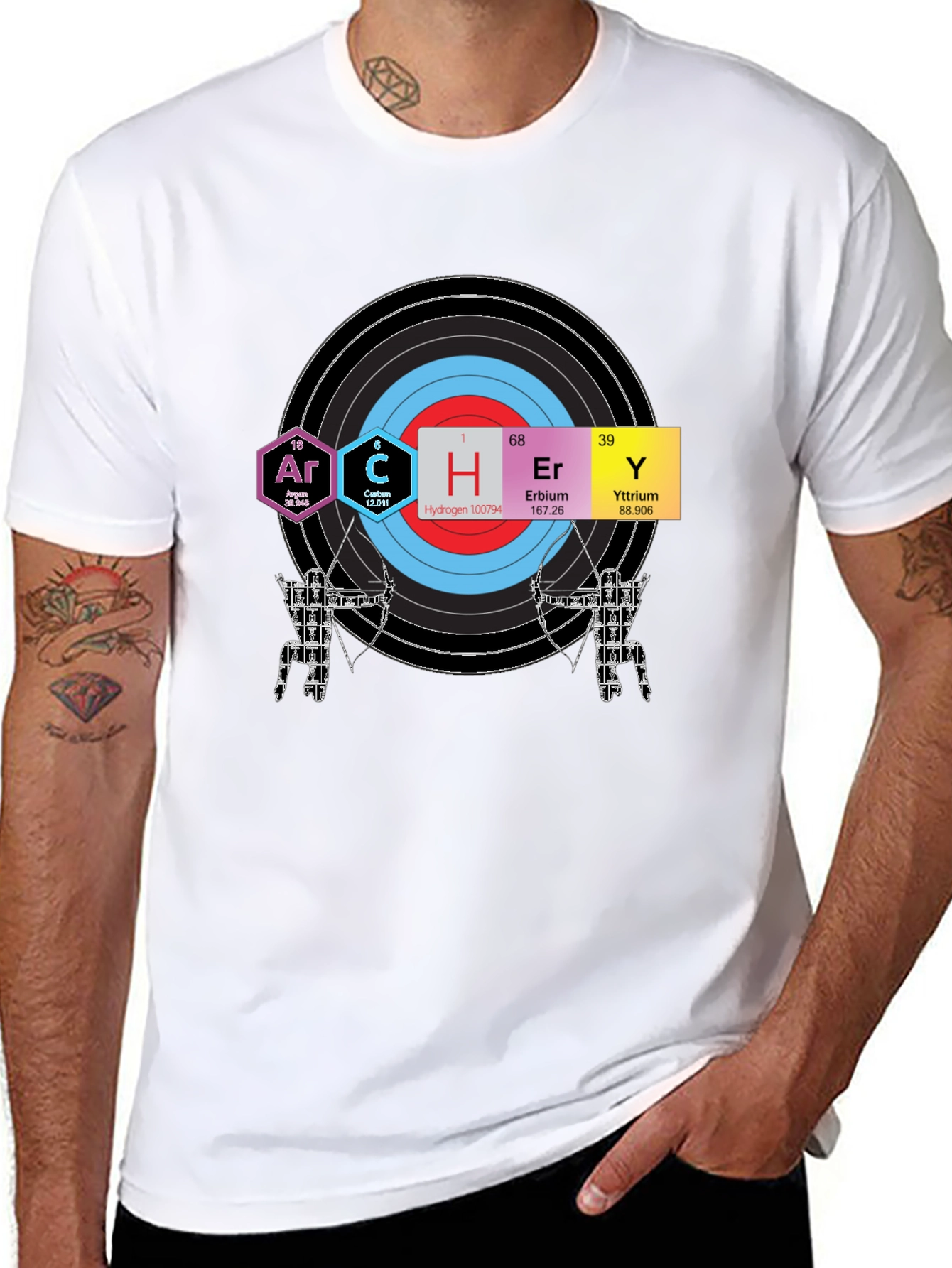 Periodic Table Archery T-Shirt