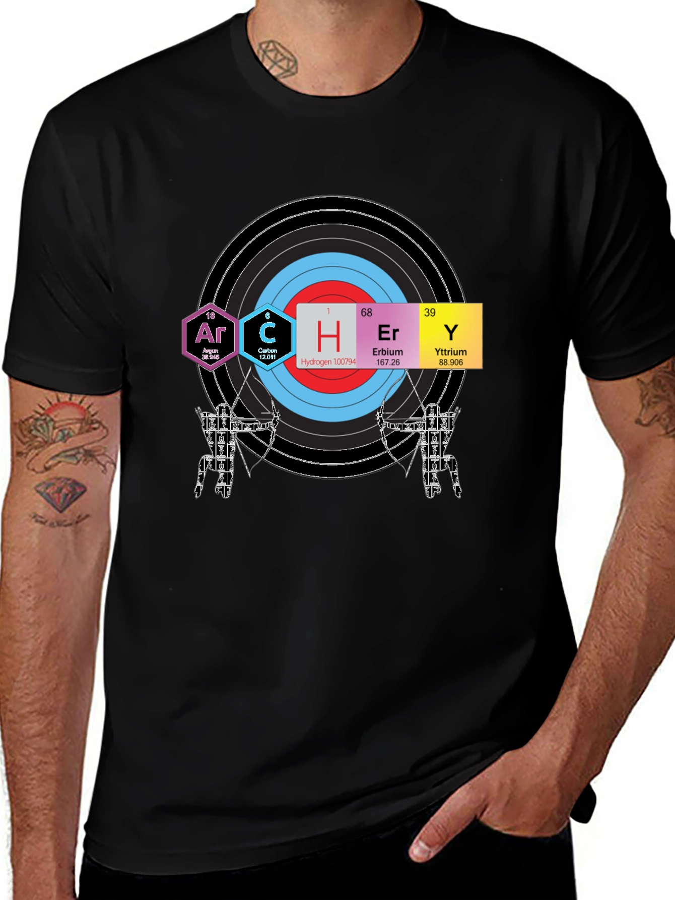 Periodic Table Archery T-Shirt
