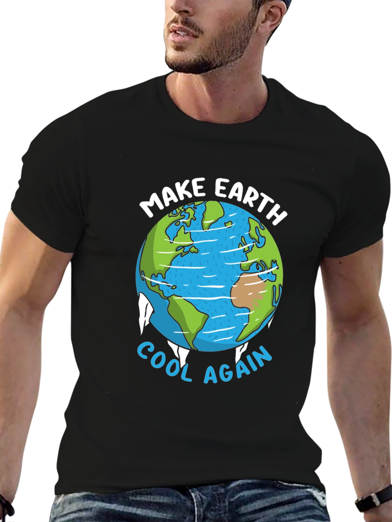 Make Earth Cool Again Graphic T-Shirt
