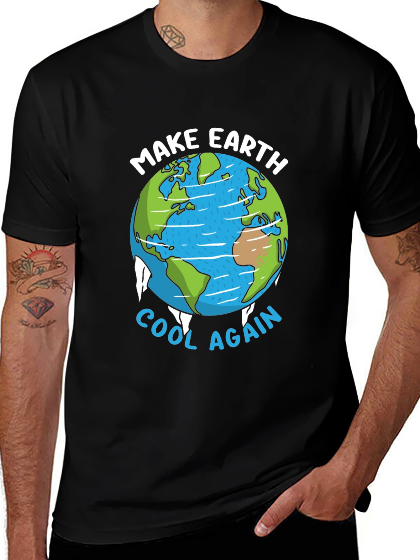 Make Earth Cool Again Graphic T-Shirt