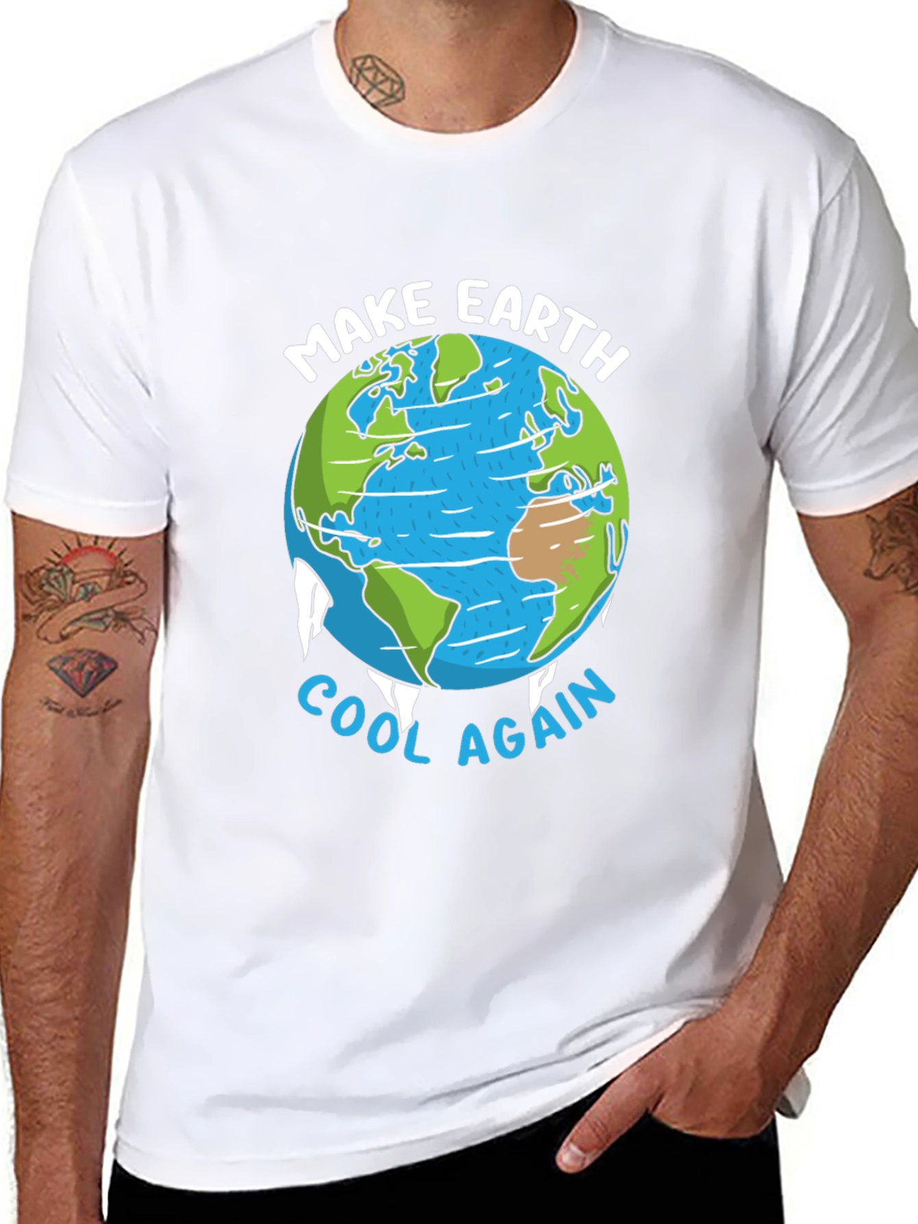 Make Earth Cool Again Graphic T-Shirt