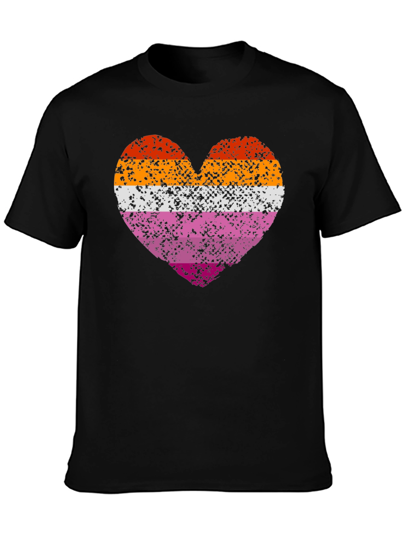 Lesbian Pride Heart T-Shirt