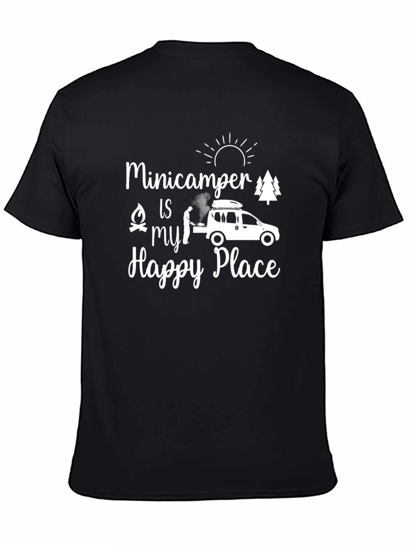 Minicamper Happy Place Graphic Tee