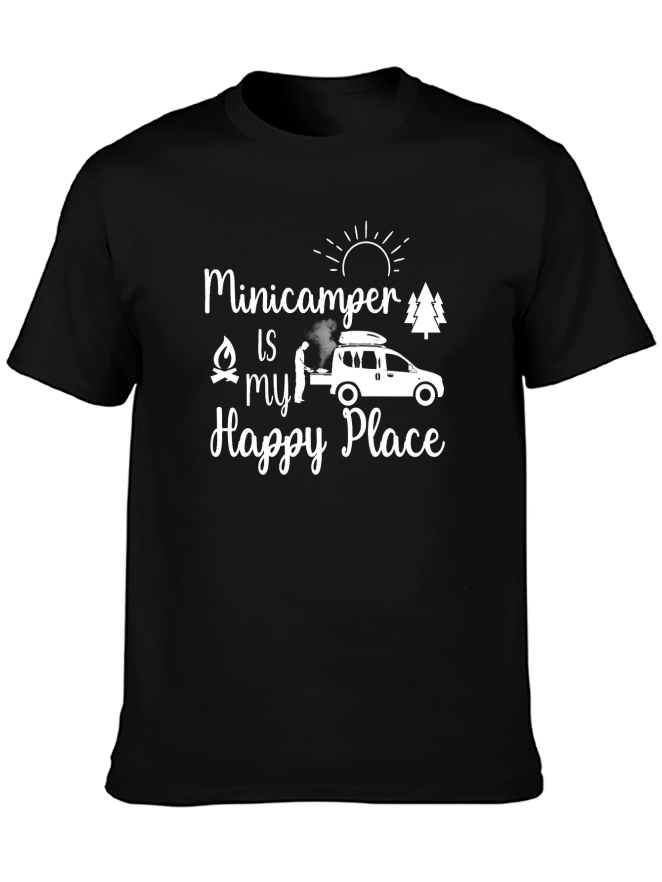 Minicamper Happy Place Graphic Tee