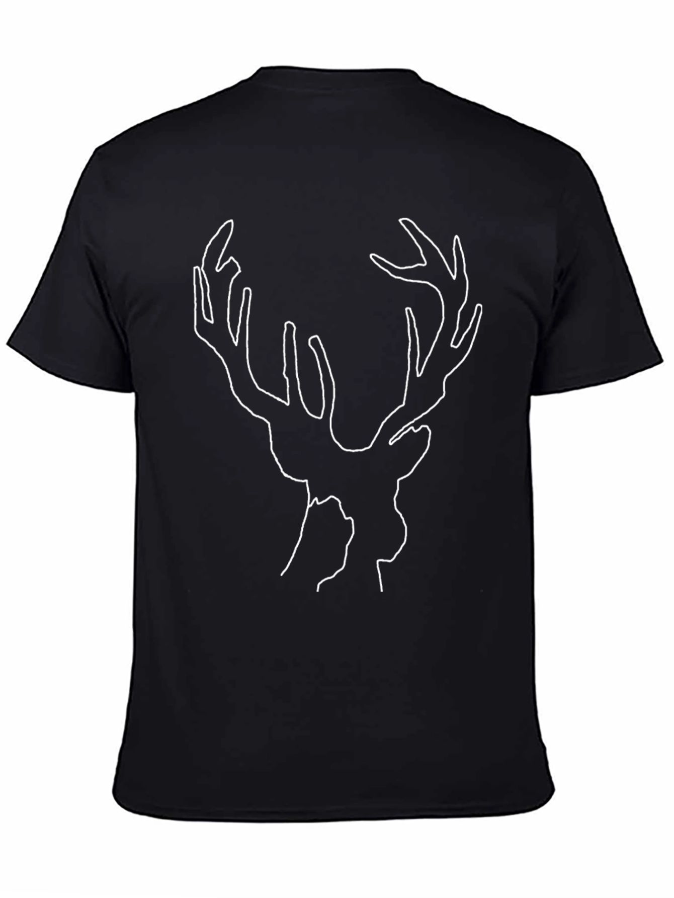 Minimalist Deer Head Tee