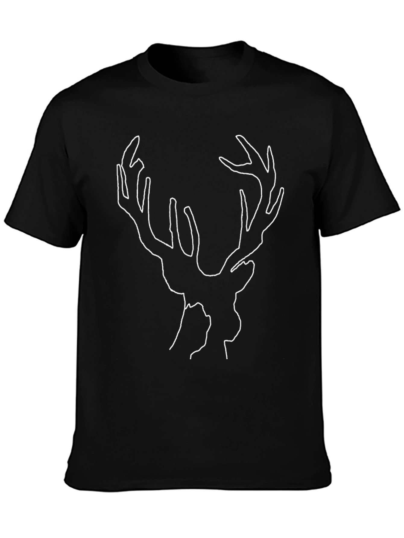 Minimalist Deer Head Tee