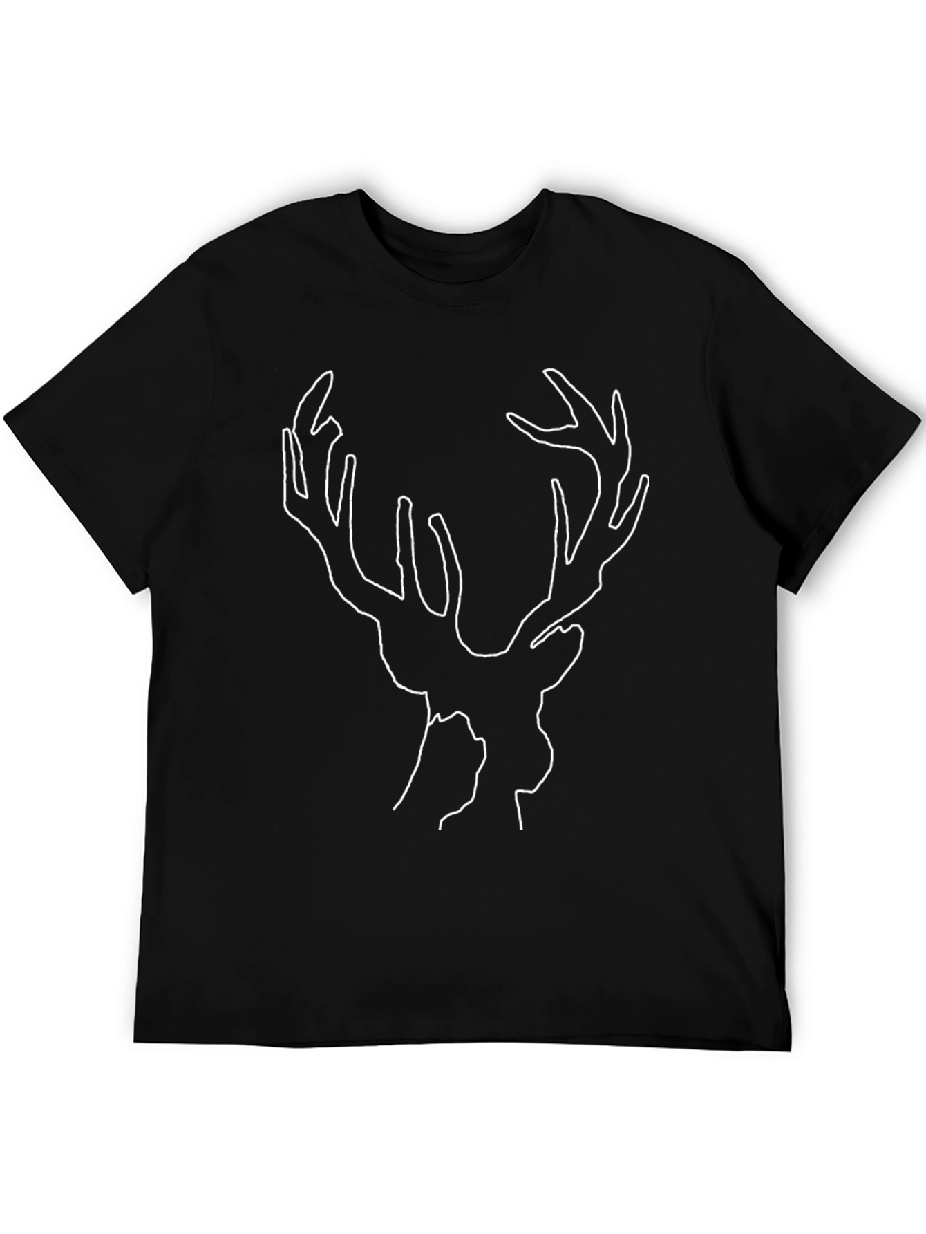 Minimalist Deer Head Tee
