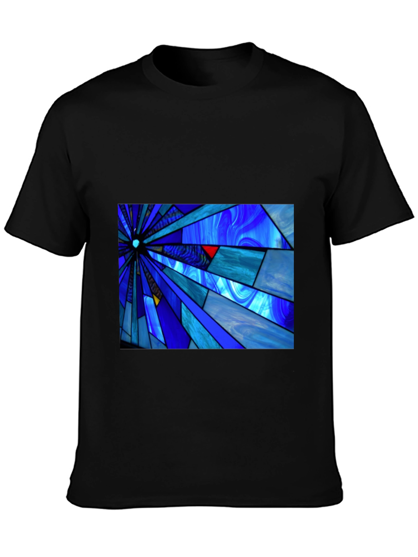 Abstract Stained Glass Graphic Tee