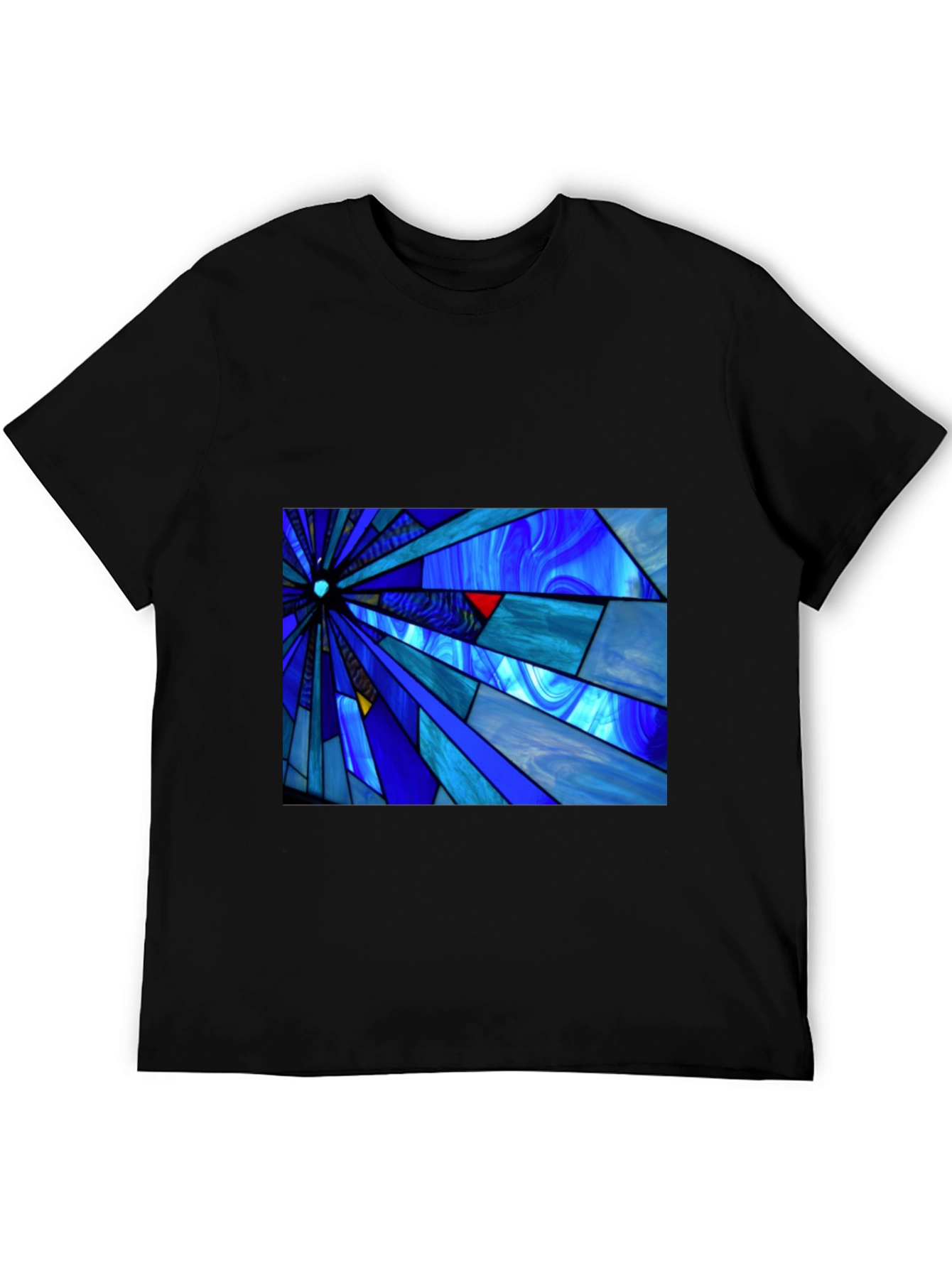 Abstract Stained Glass Graphic Tee