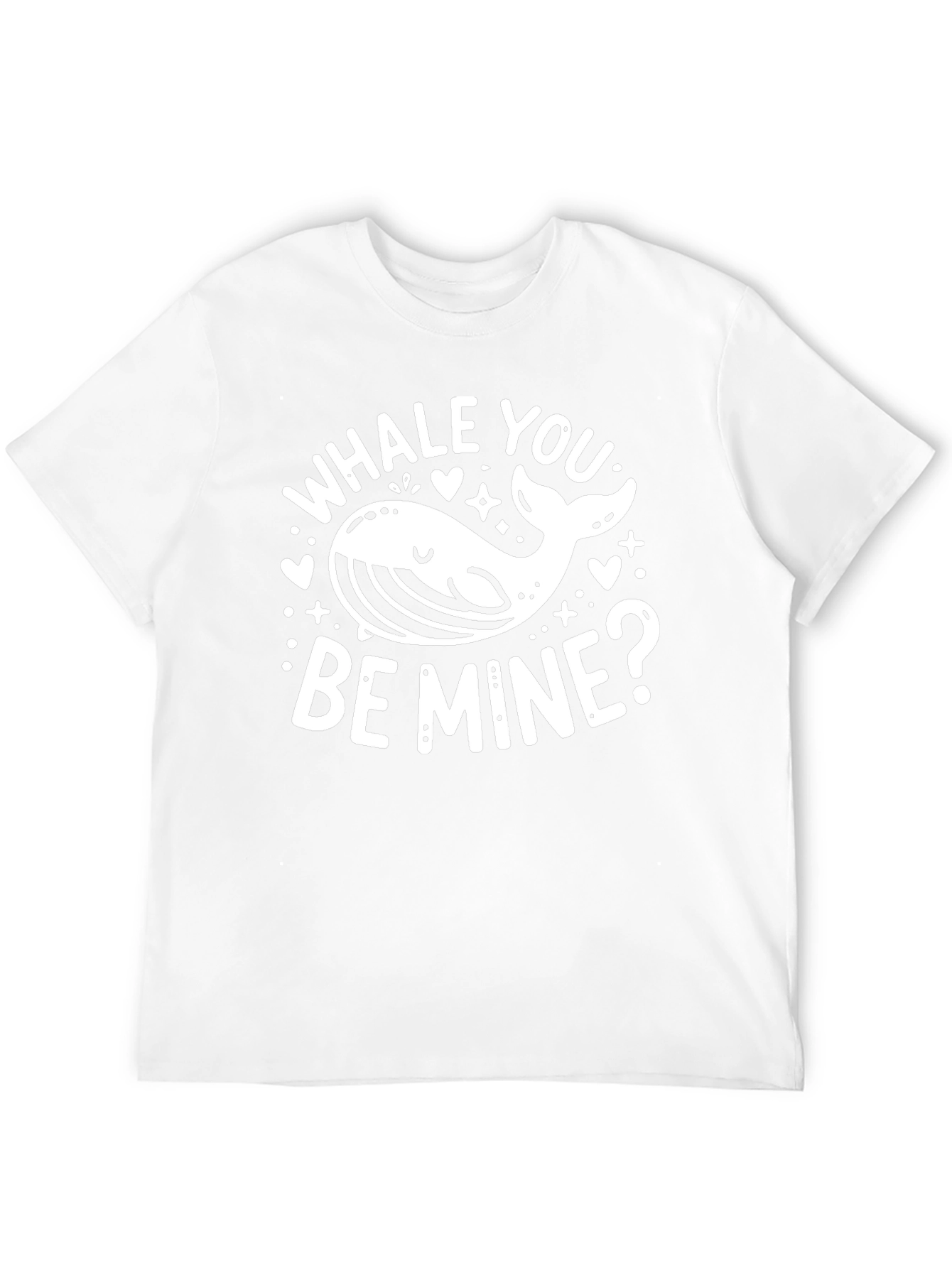 Whale You Be Mine? Graphic Tee - Black