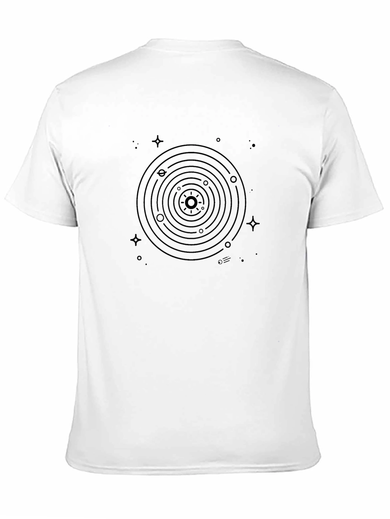 Solar System Graphic T-Shirt - Astronomy Tee