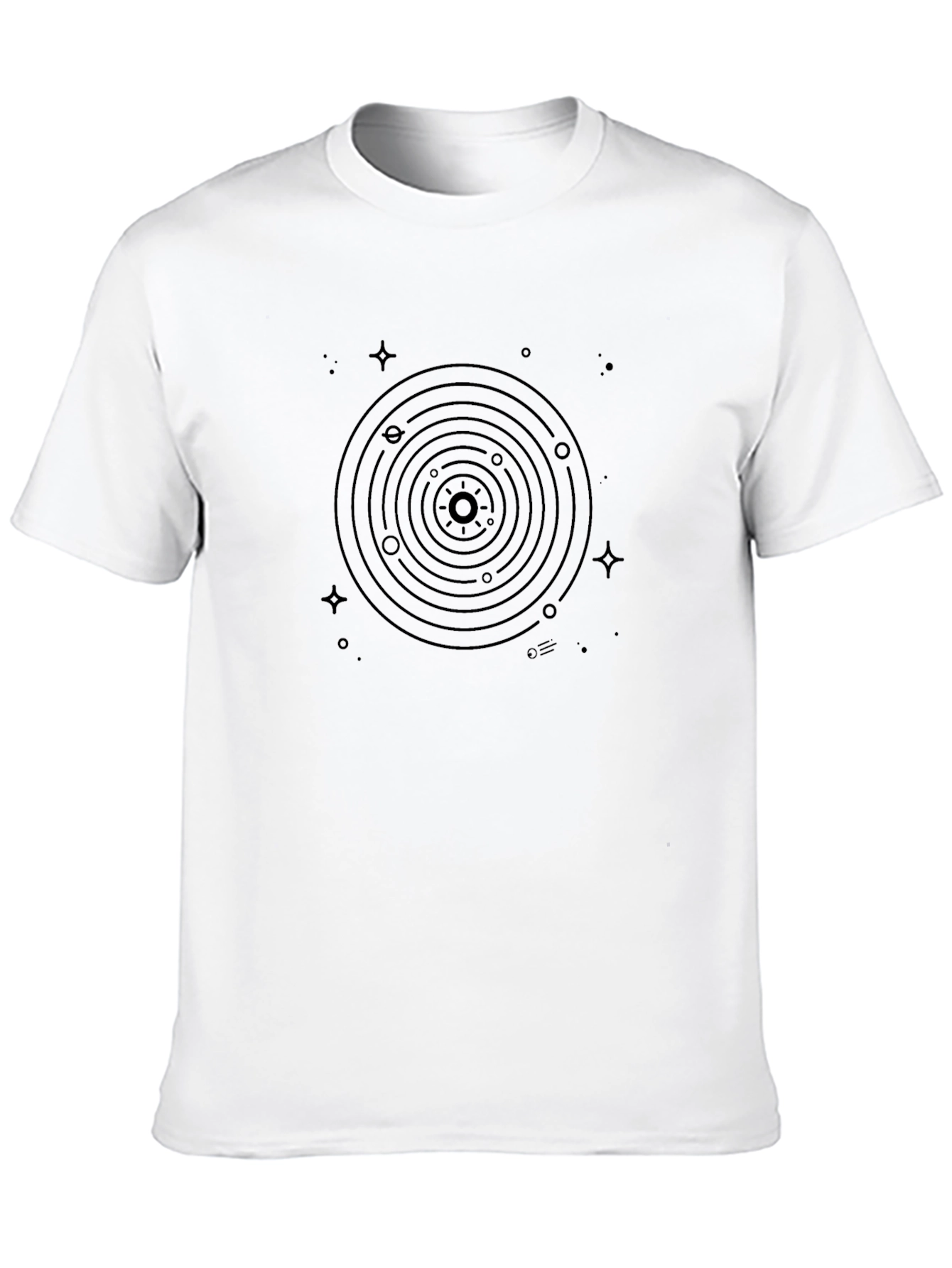 Solar System Graphic T-Shirt - Astronomy Tee