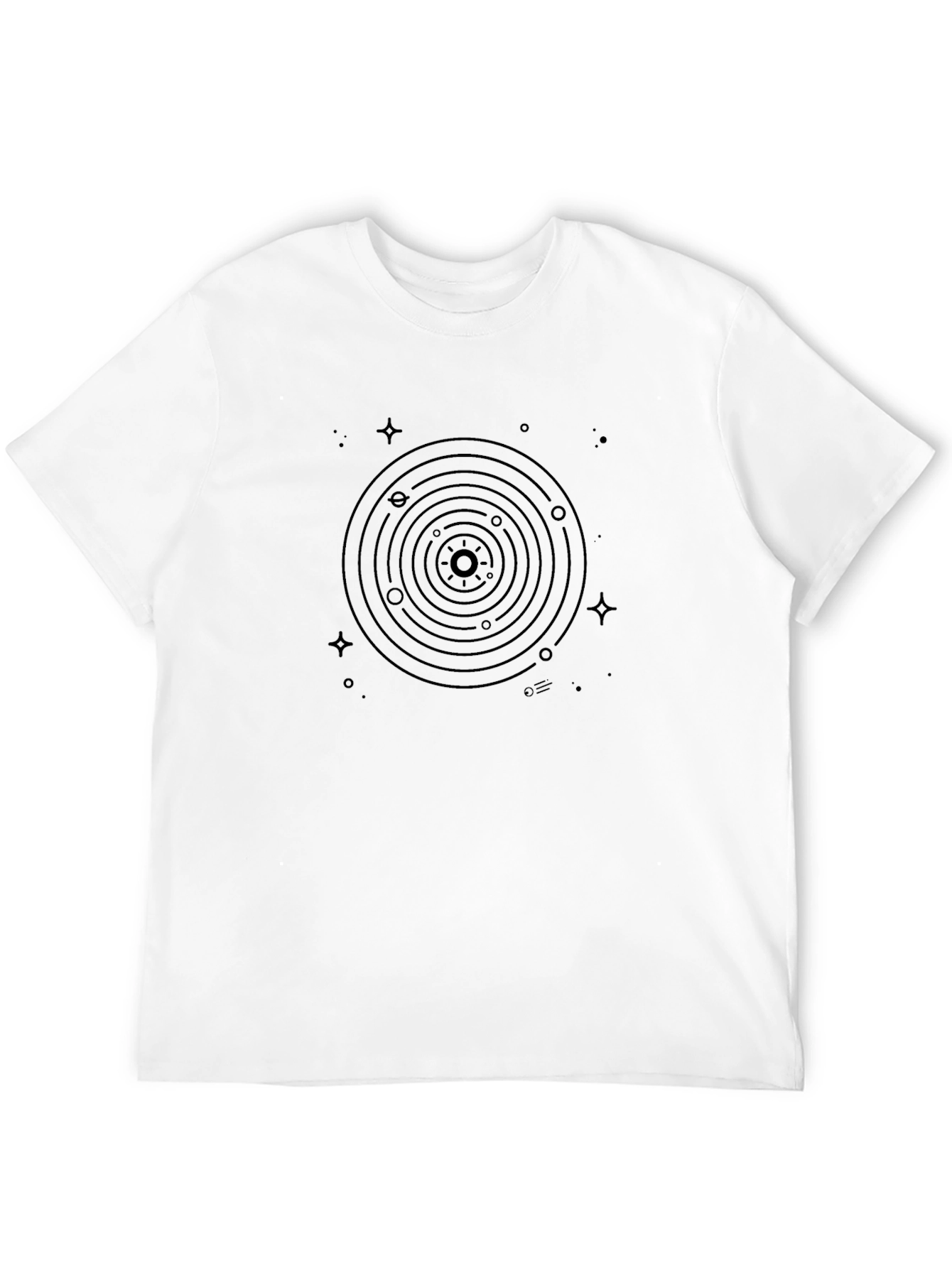 Solar System Graphic T-Shirt - Astronomy Tee