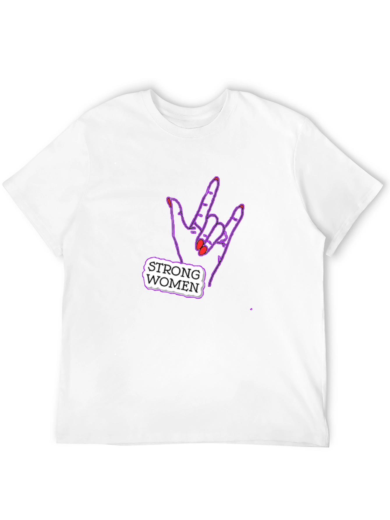 Strong Women Graphic Tee - Rock On!
