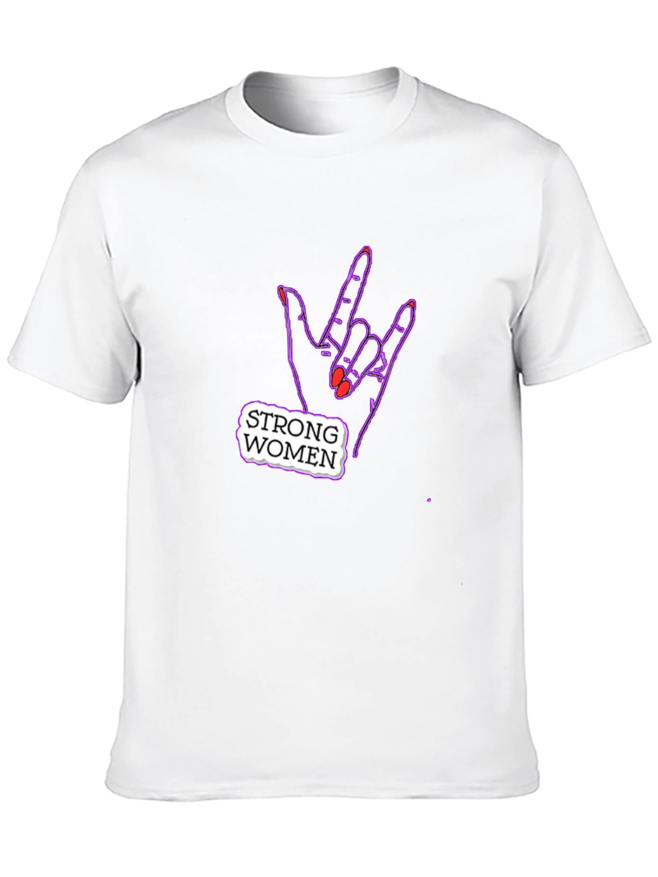 Strong Women Graphic Tee - Rock On!