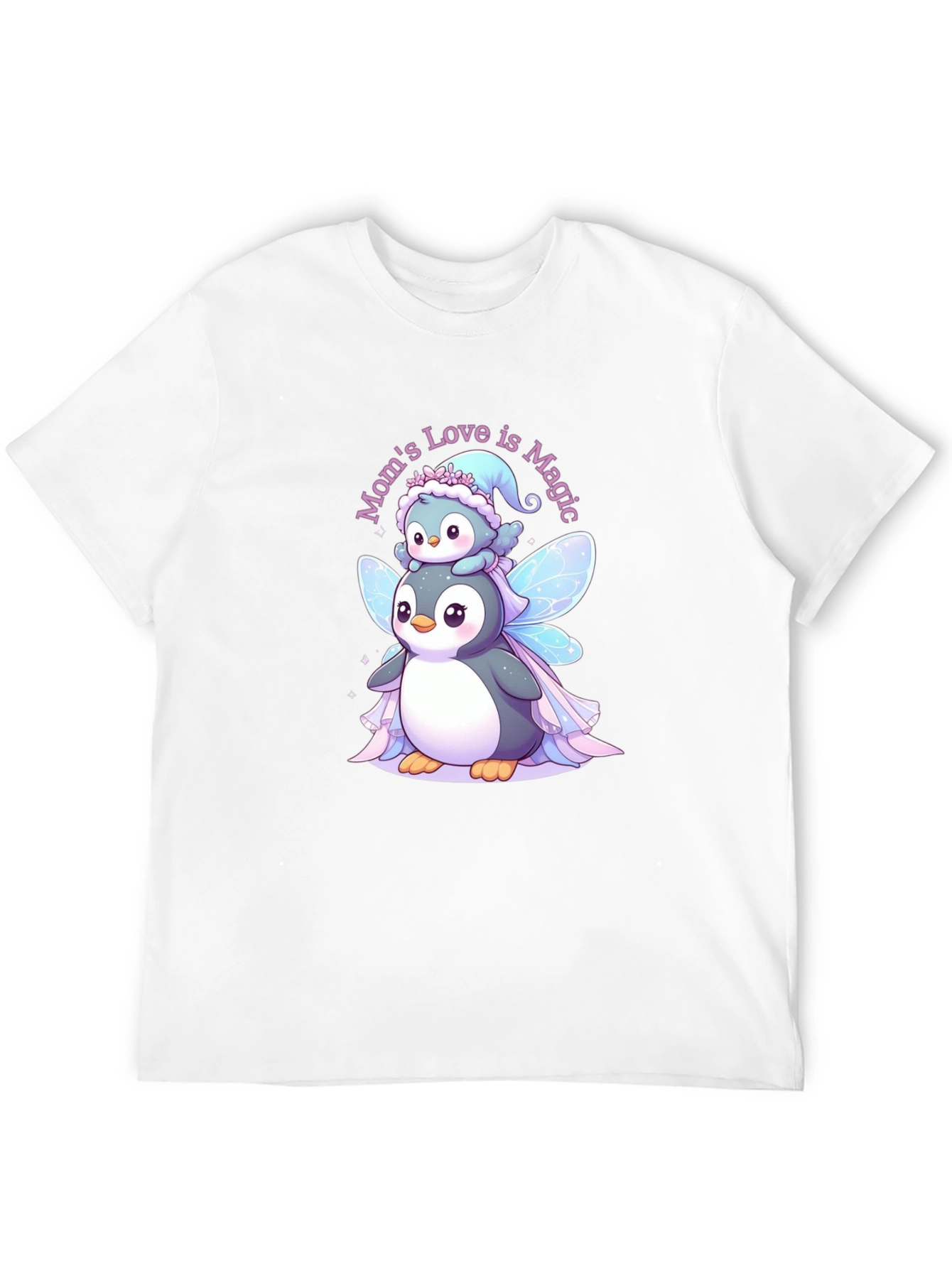 Moms Love is Magic Penguin T-Shirt