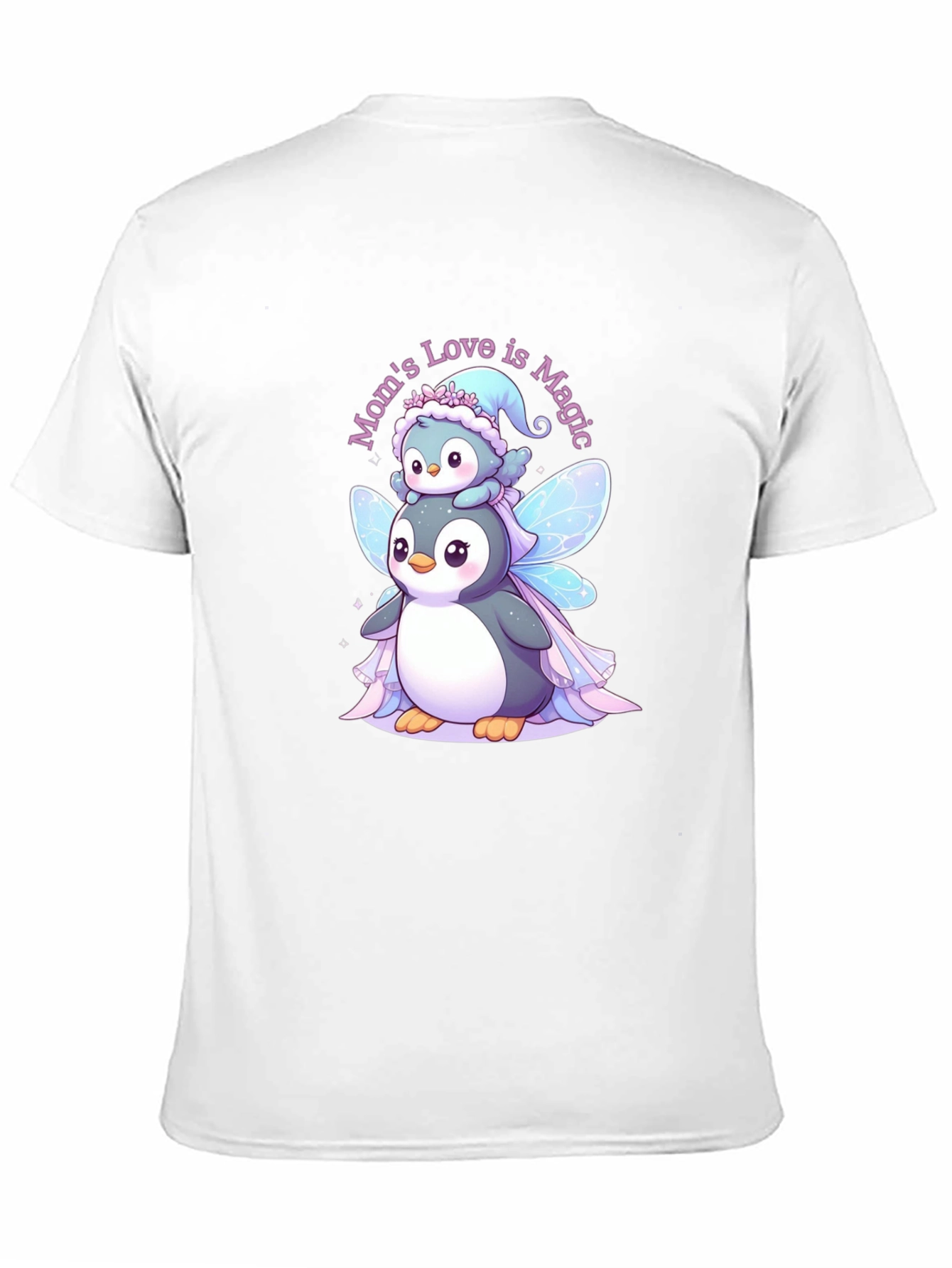 Moms Love is Magic Penguin T-Shirt
