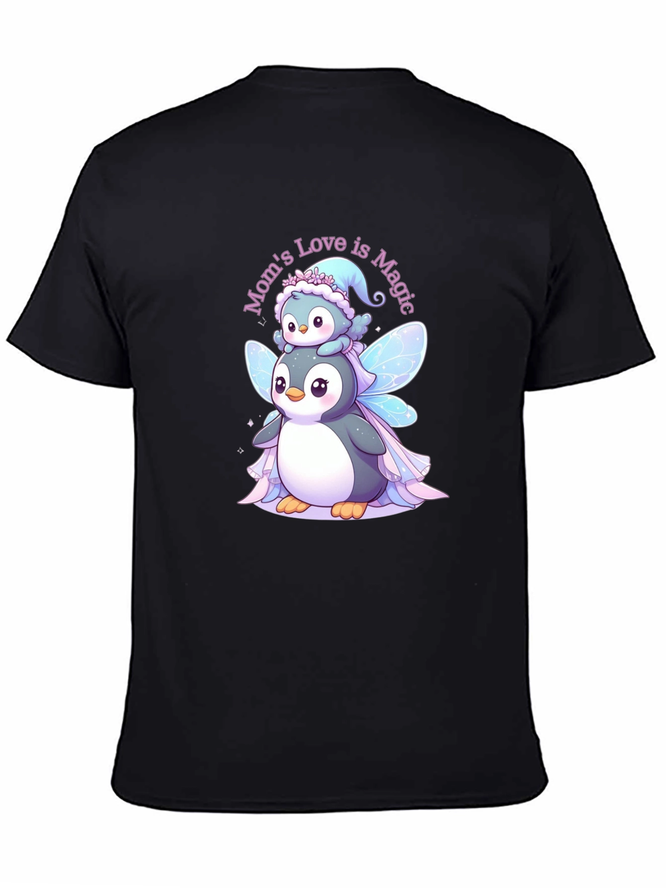 Moms Love is Magic Penguin T-Shirt