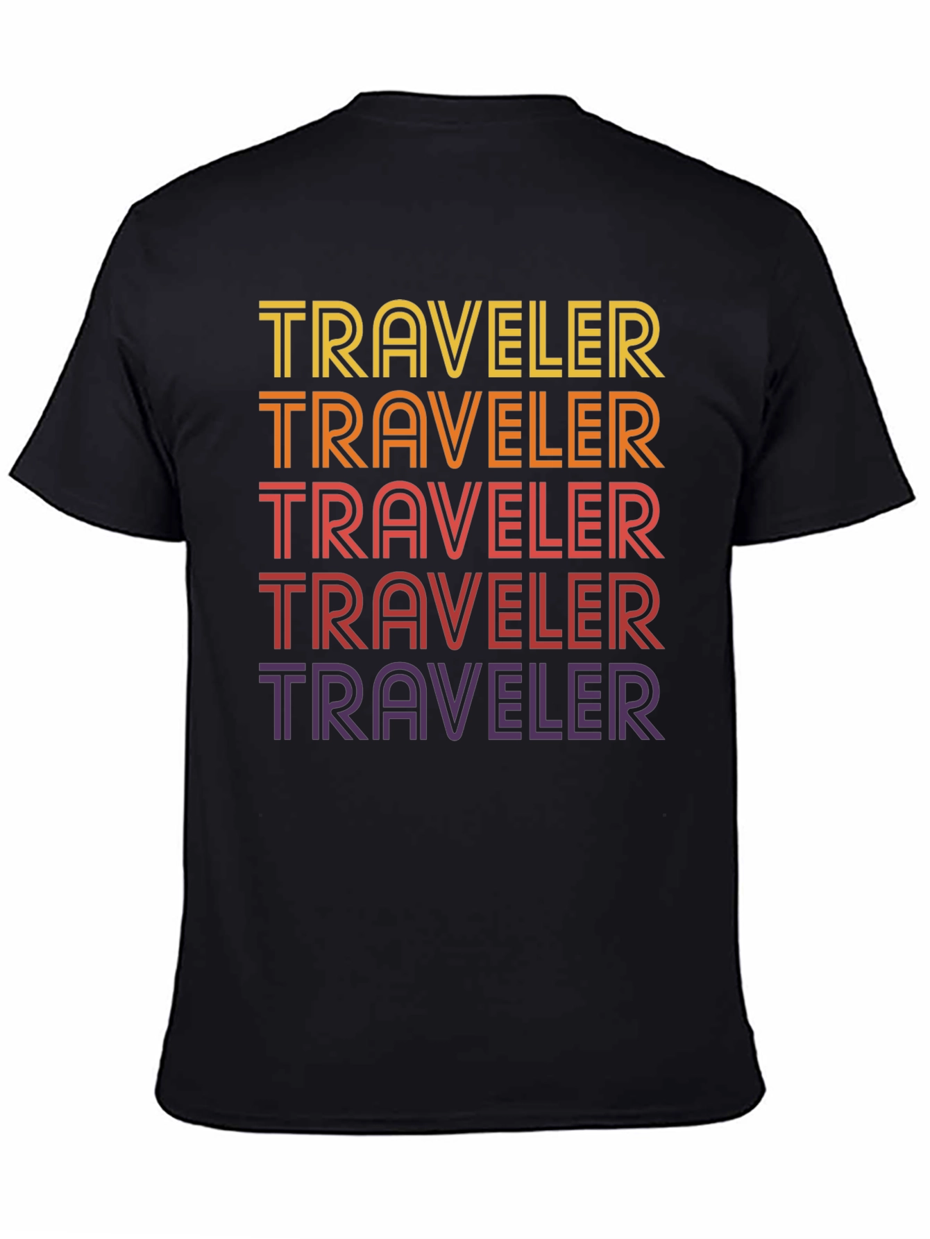 Traveler Graphic Tee - Retro Style