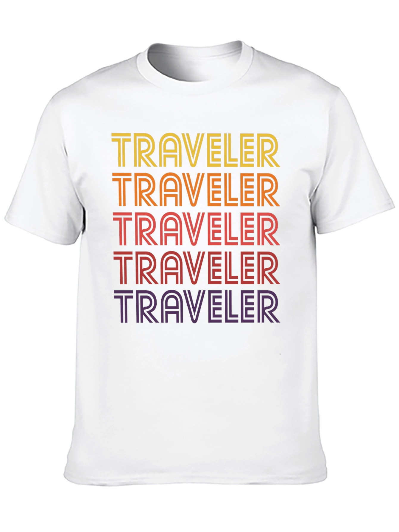 Traveler Graphic Tee - Retro Style