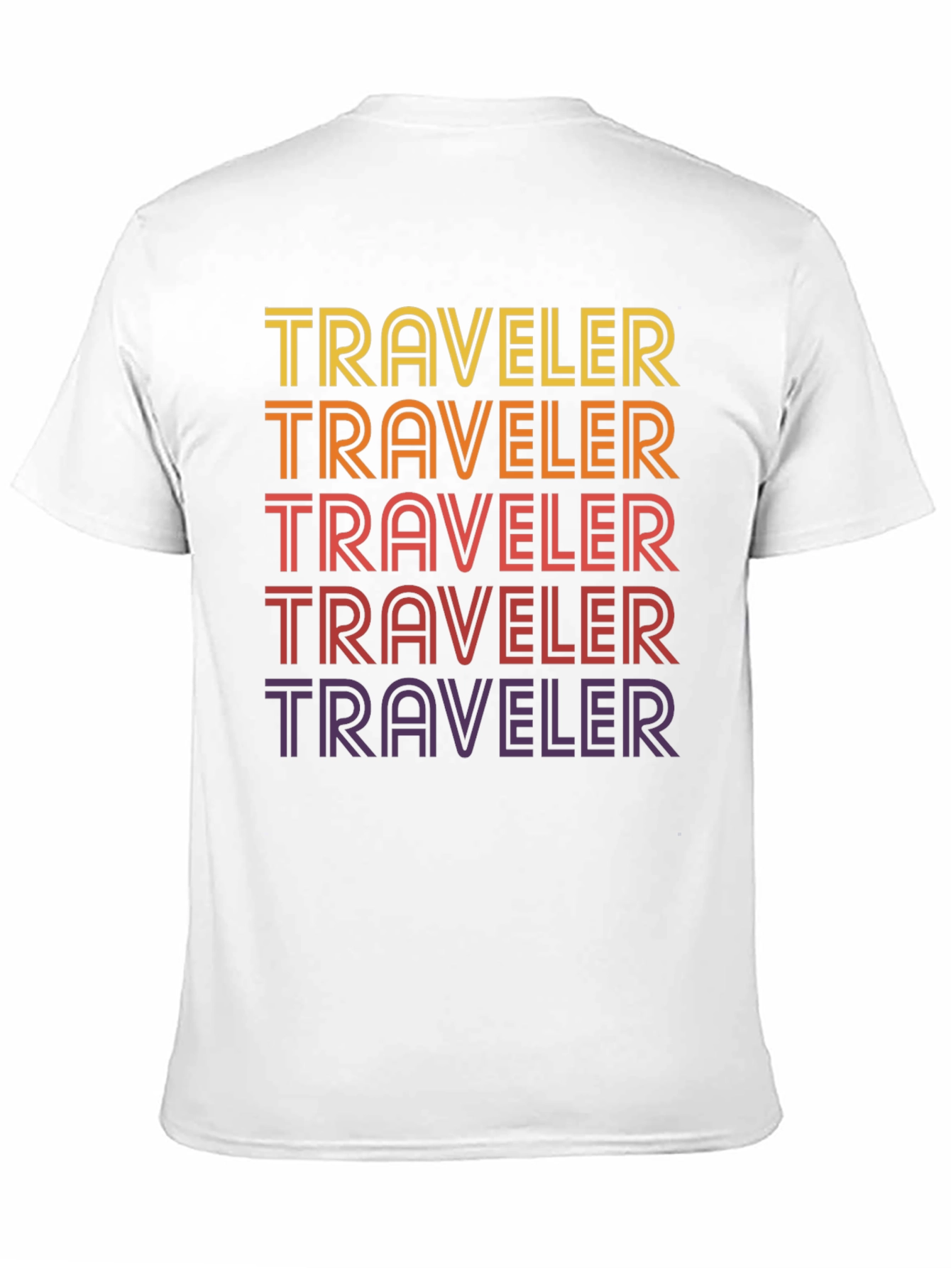 Traveler Graphic Tee - Retro Style