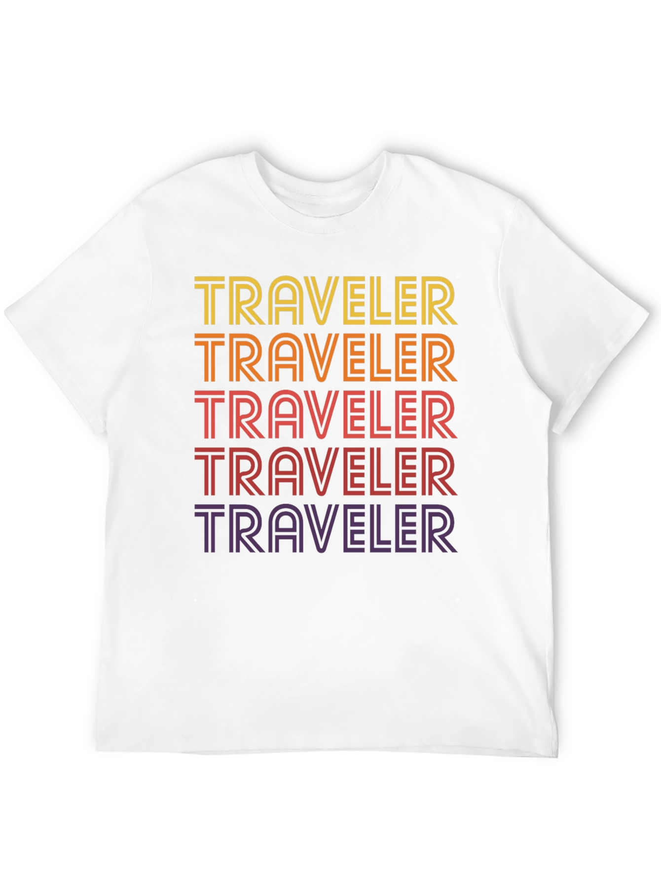Traveler Graphic Tee - Retro Style