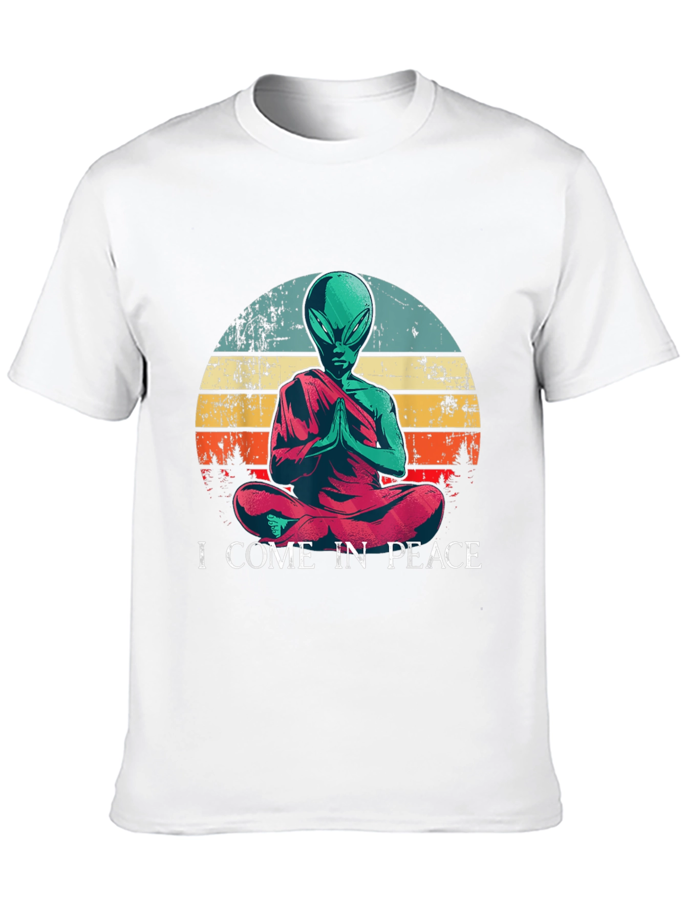 I Come in Peace Alien T-Shirt