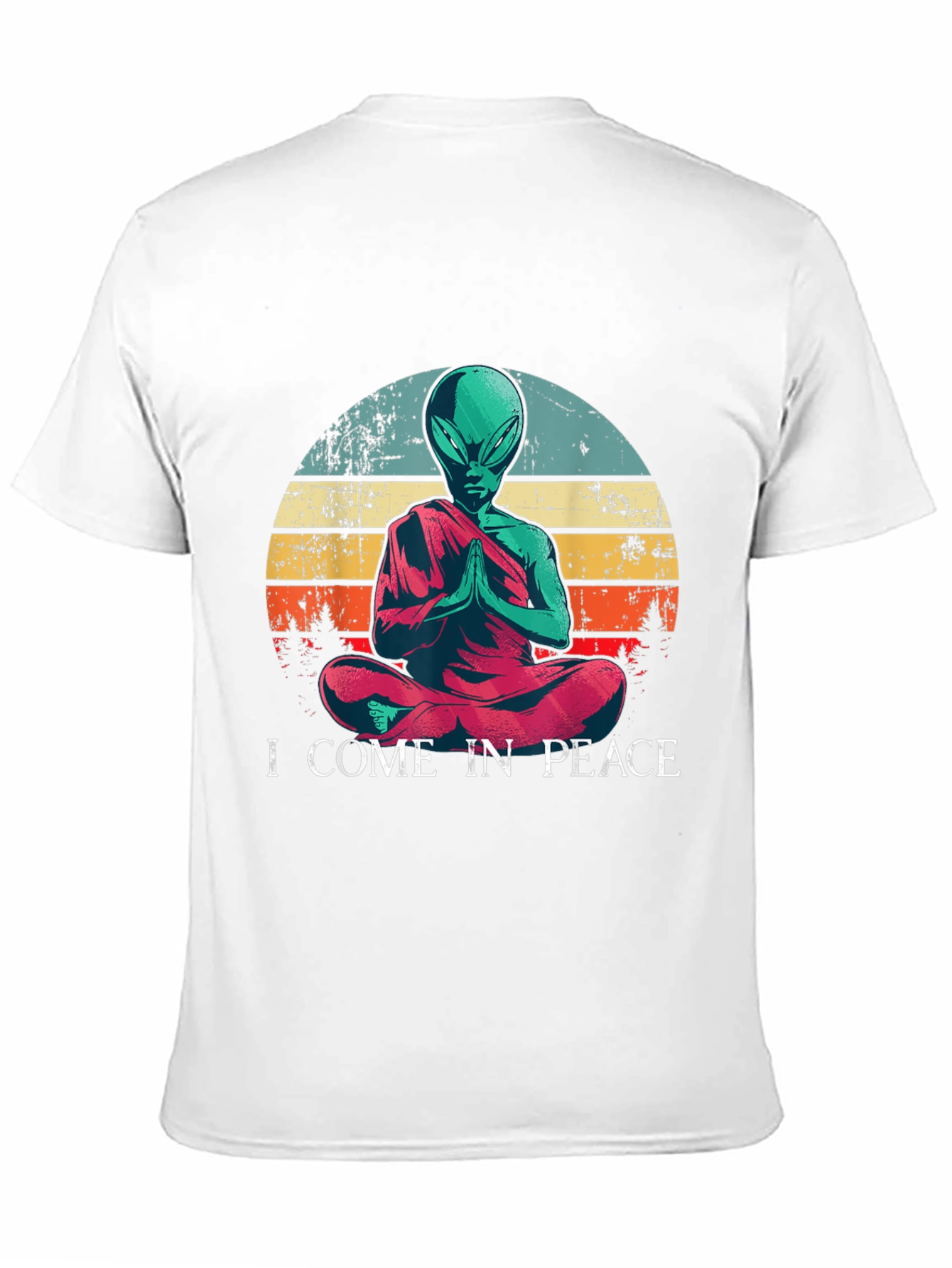 I Come in Peace Alien T-Shirt