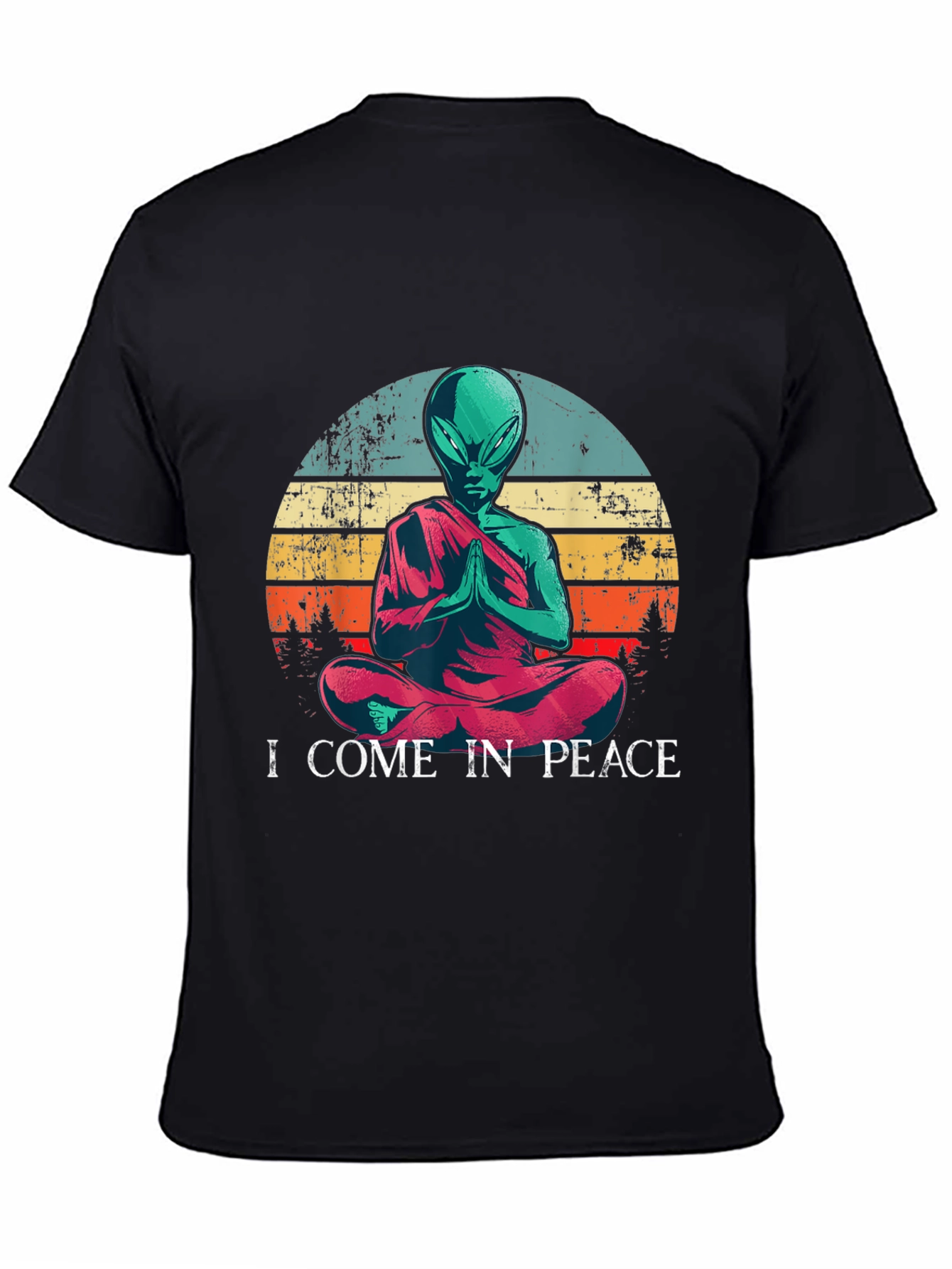 I Come in Peace Alien T-Shirt