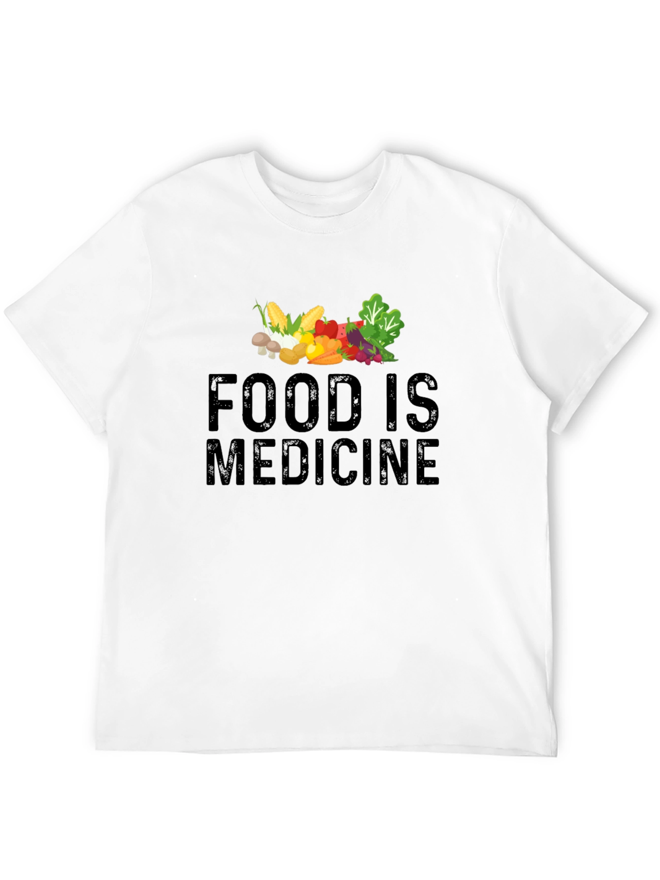 Food is Medicine T-Shirt - Healthy Lifestyle Tee