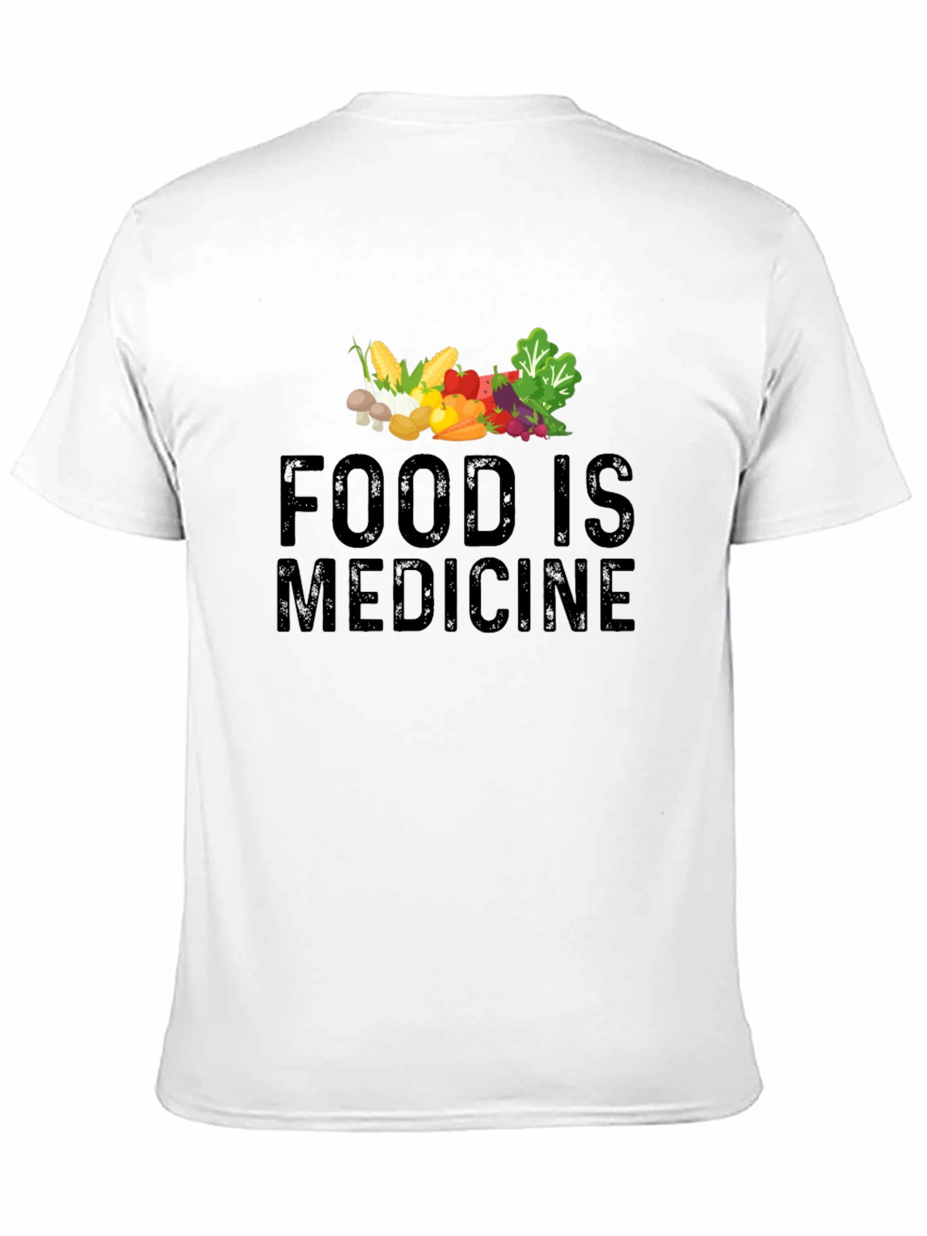 Food is Medicine T-Shirt - Healthy Lifestyle Tee