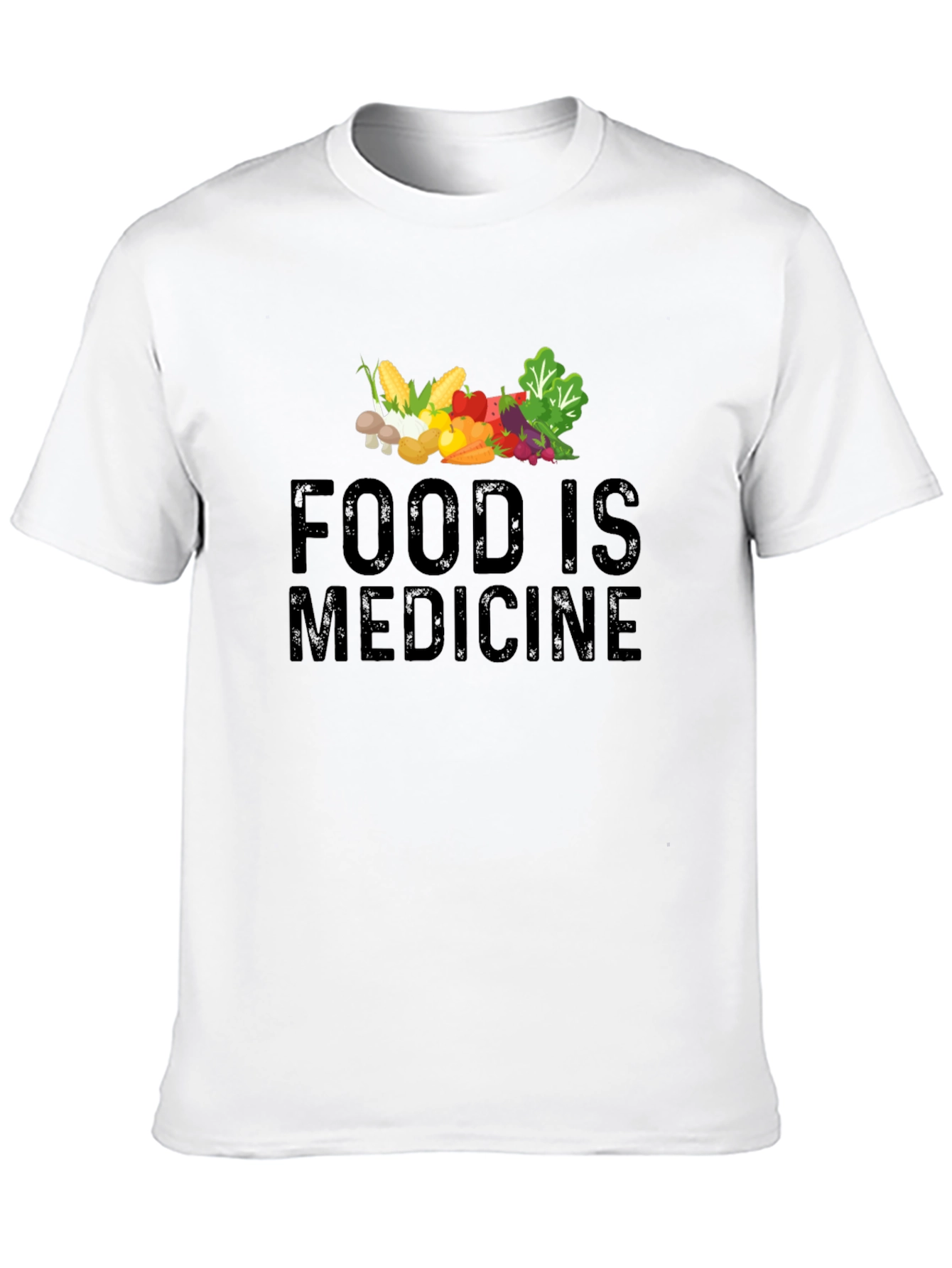 Food is Medicine T-Shirt - Healthy Lifestyle Tee